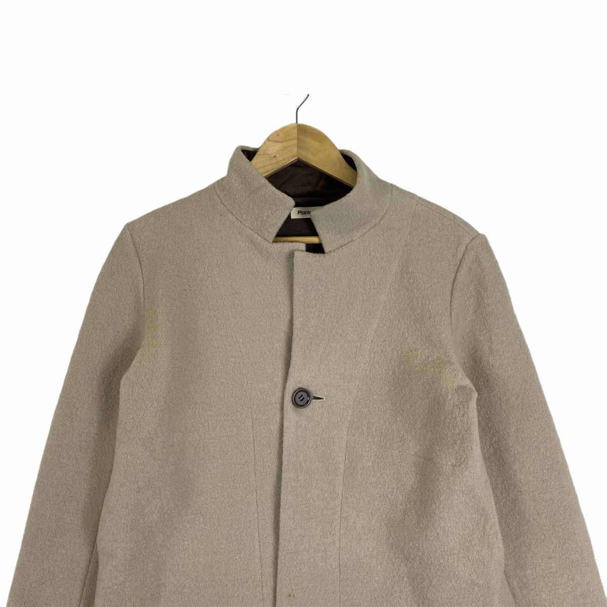 Issey Miyake × Japanese Brand × Vintage VINTAGE ISSEY MIYAKE PLANTATION JAPANESE WOOL COAT JACKET Size M / US 6-8 / IT 42-44 - 5 Thumbnail
