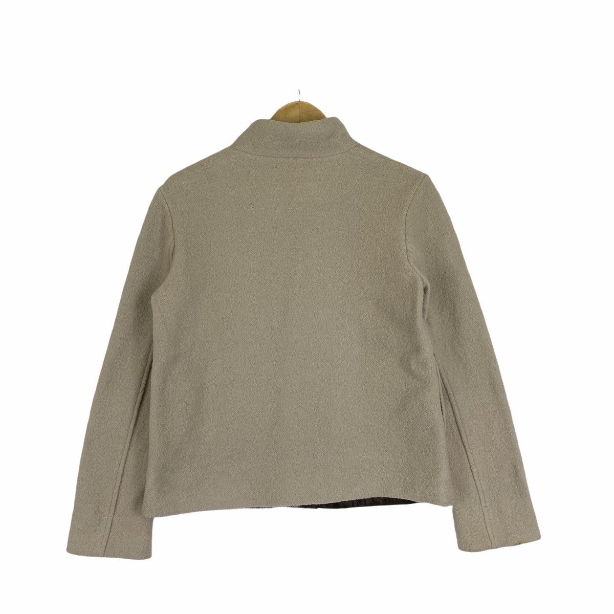 Issey Miyake × Japanese Brand × Vintage VINTAGE ISSEY MIYAKE PLANTATION JAPANESE WOOL COAT JACKET Size M / US 6-8 / IT 42-44 - 2 Thumbnail