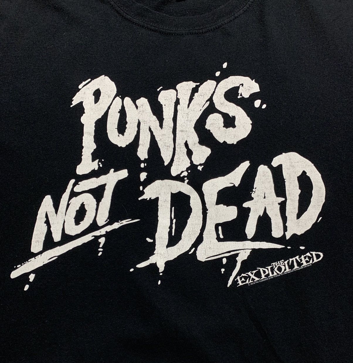 Band Tees Y2K Vintage PUNKS NOT DEAD T-Shirt Rare Size US XL / EU 56 / 4 - 7 Thumbnail