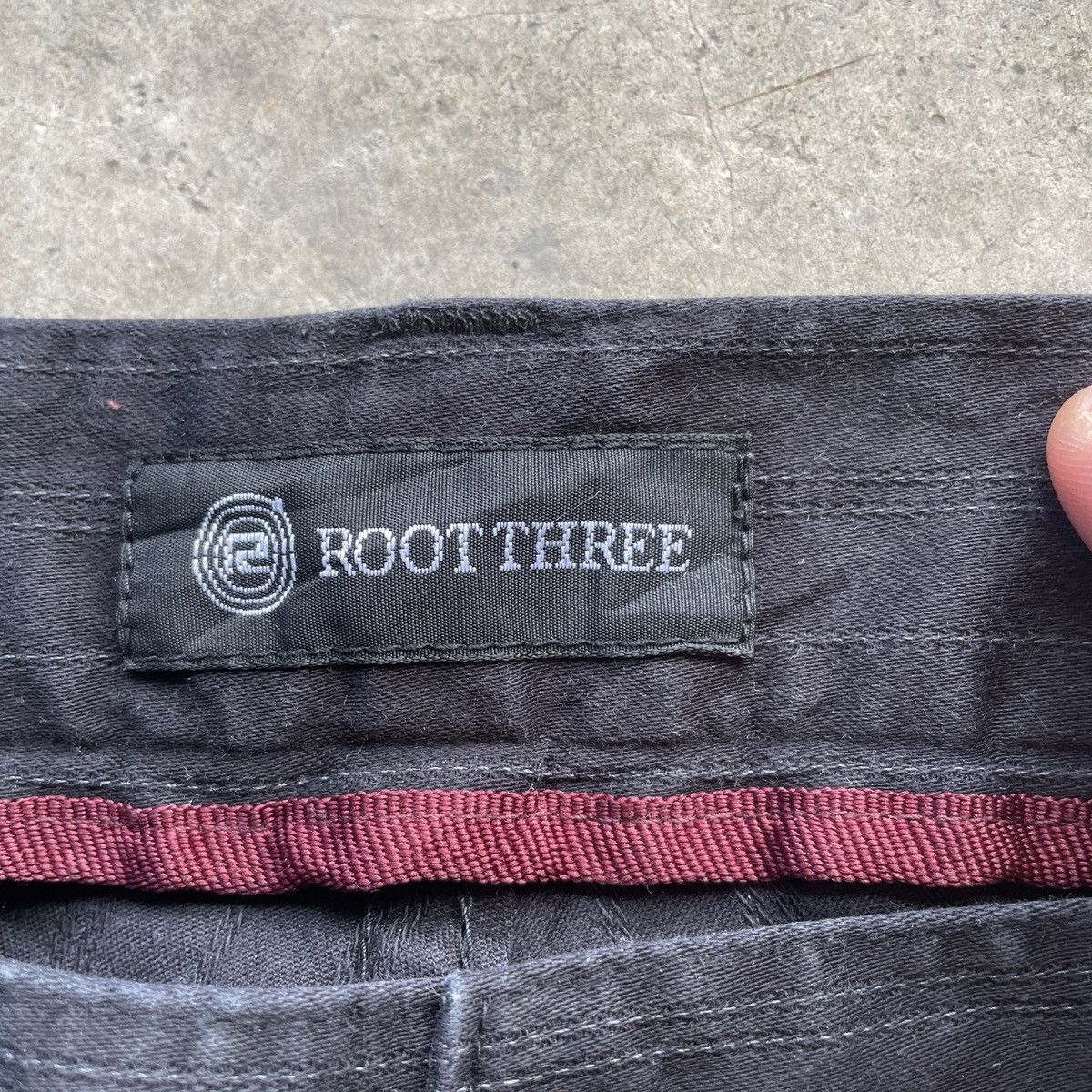 Japanese Brand Vintage Rootthree Japan Black Trousers Casual Pants W32 Size US 32 / EU 48 - 7 Thumbnail