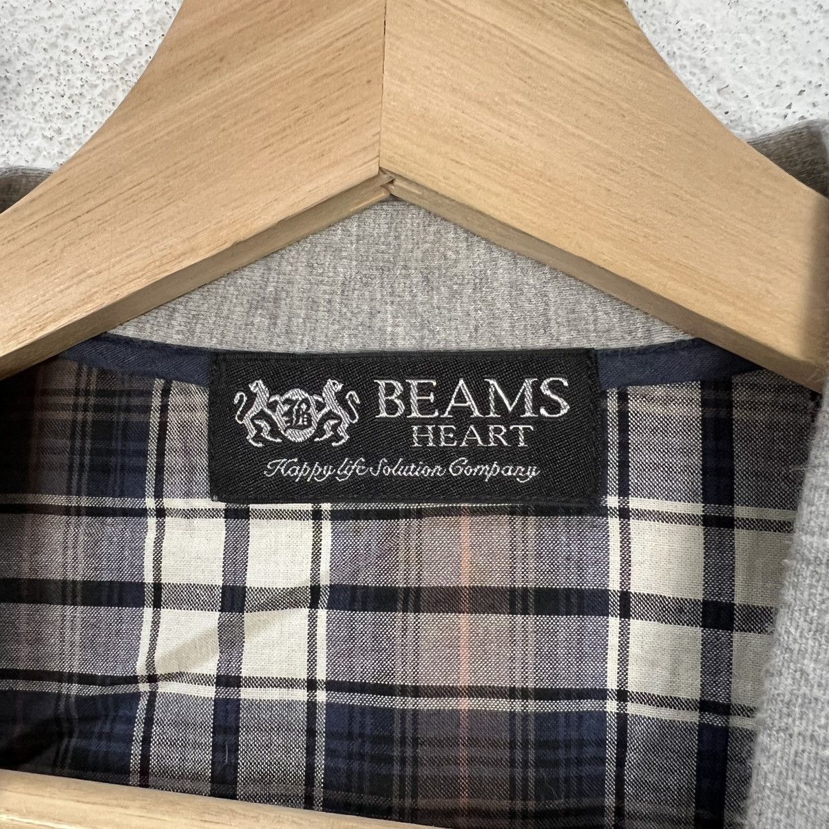 Beams Plus VINTAGE BEAMS HEART LIGHT CARDIGAN JAPAN Size US M / EU 48-50 / 2 - 11 Thumbnail