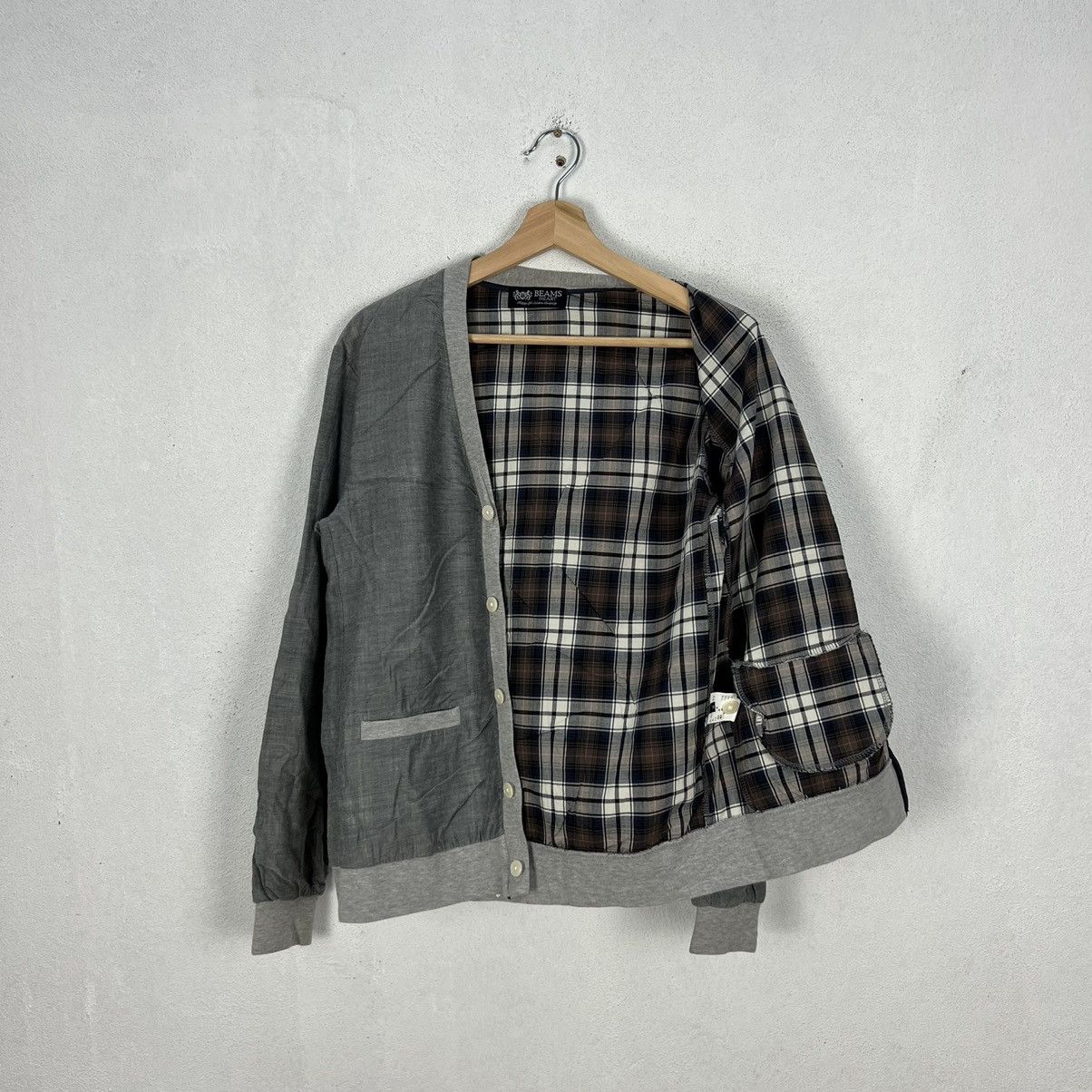 Beams Plus VINTAGE BEAMS HEART LIGHT CARDIGAN JAPAN Size US M / EU 48-50 / 2 - 9 Thumbnail