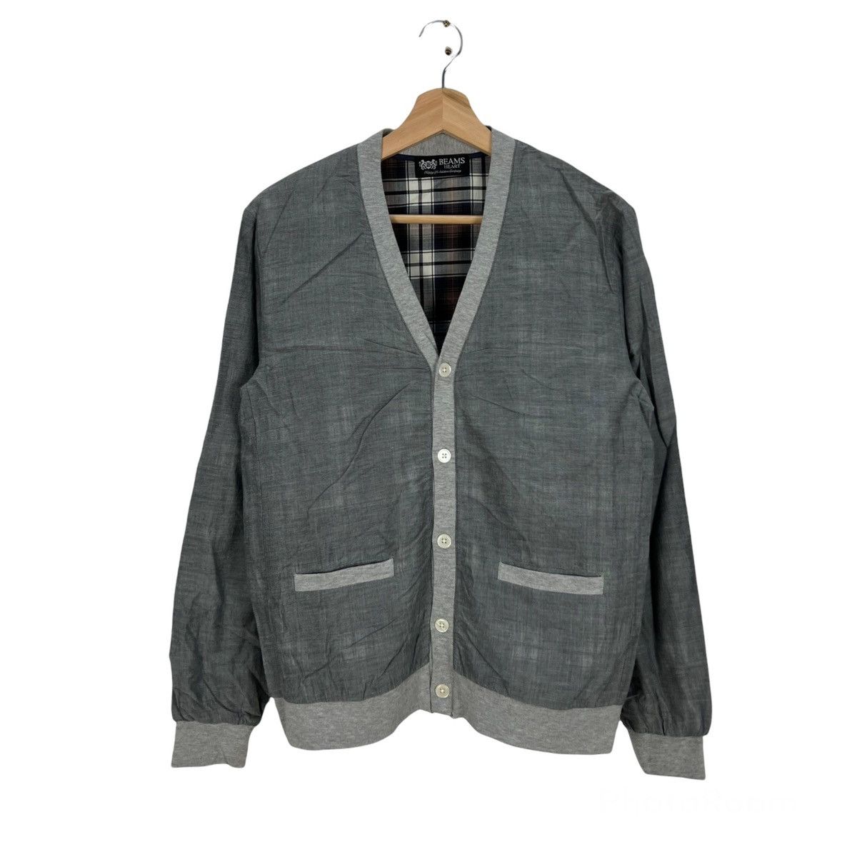 VINTAGE BEAMS HEART LIGHT CARDIGAN JAPAN
