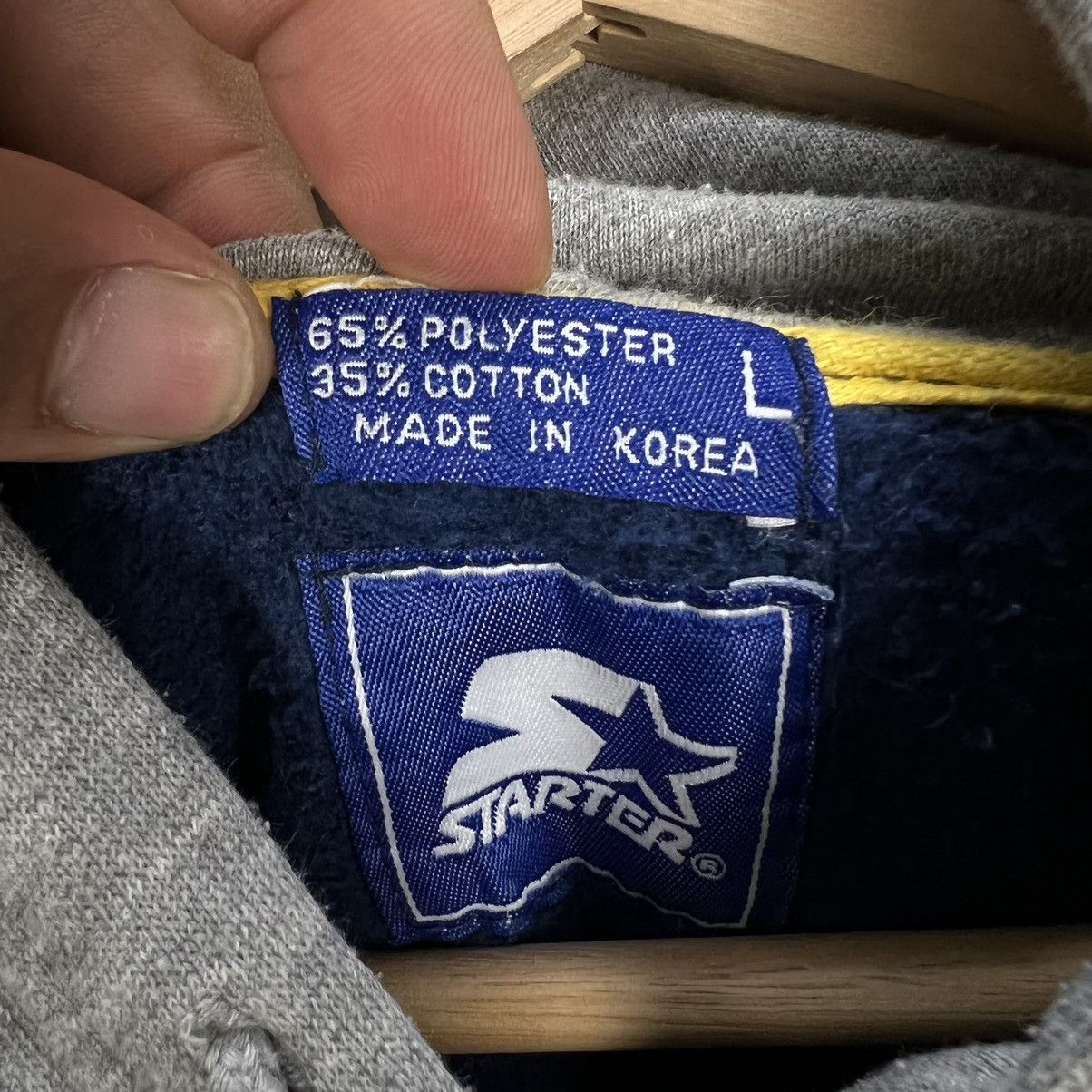 Japanese Brand VINTAGE STARTER MICHIGAN BIG LOGO HOODIE Size US L / EU 52-54 / 3 - 12 Thumbnail