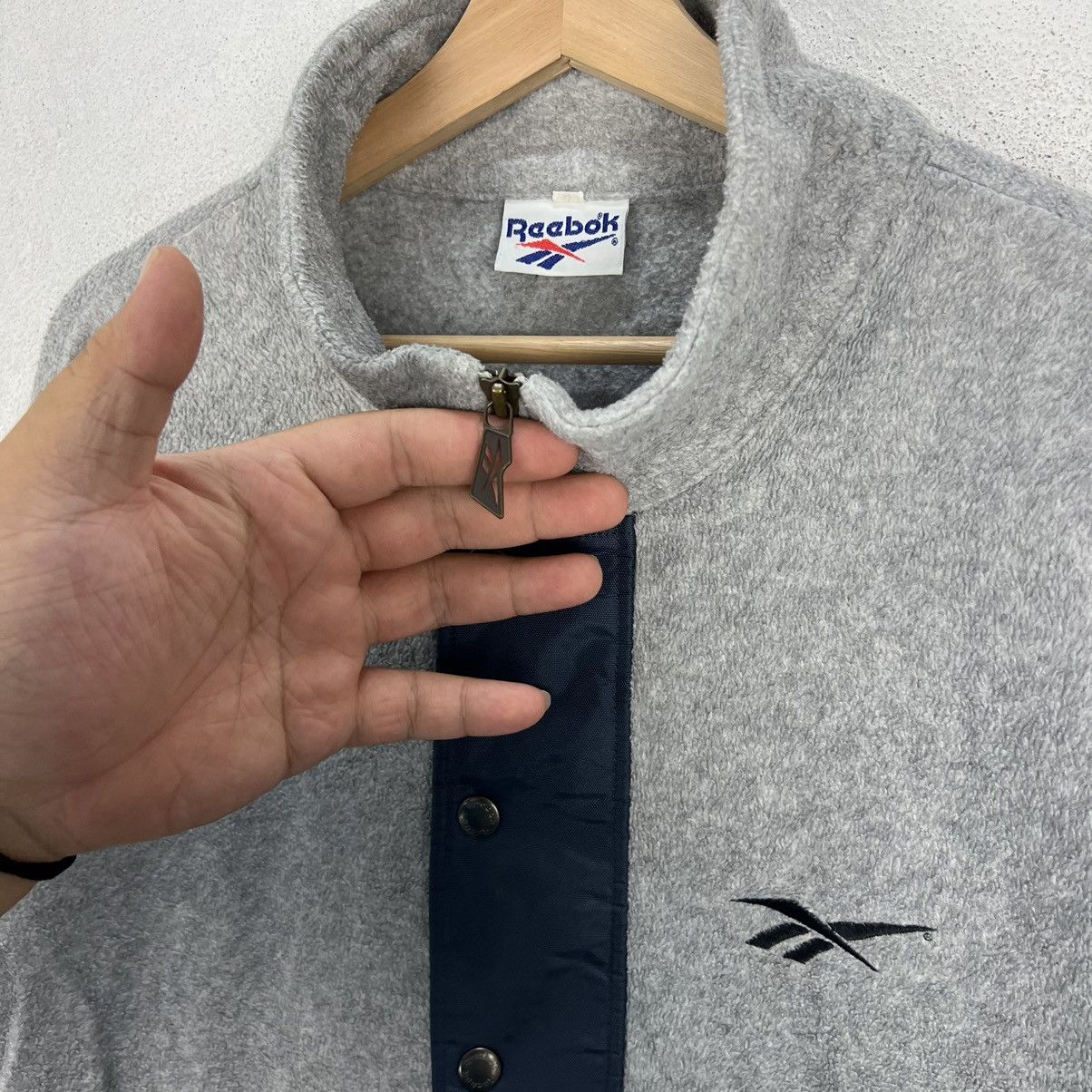 Japanese Brand × Vintage VINTAGE REEBOK FLEECE JACKET RARE STYLE Size US M / EU 48-50 / 2 - 7 Thumbnail