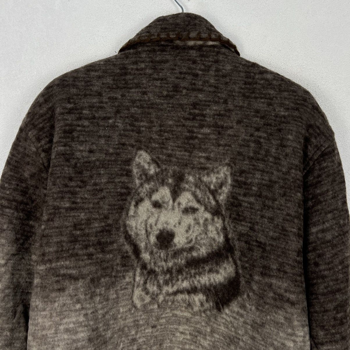 Japanese Brand VINTAGE POSITIVE BY M JAPAN BIG LOGO PRINTED FLEECE WOLF Size US M / EU 48-50 / 2 - 11 Thumbnail