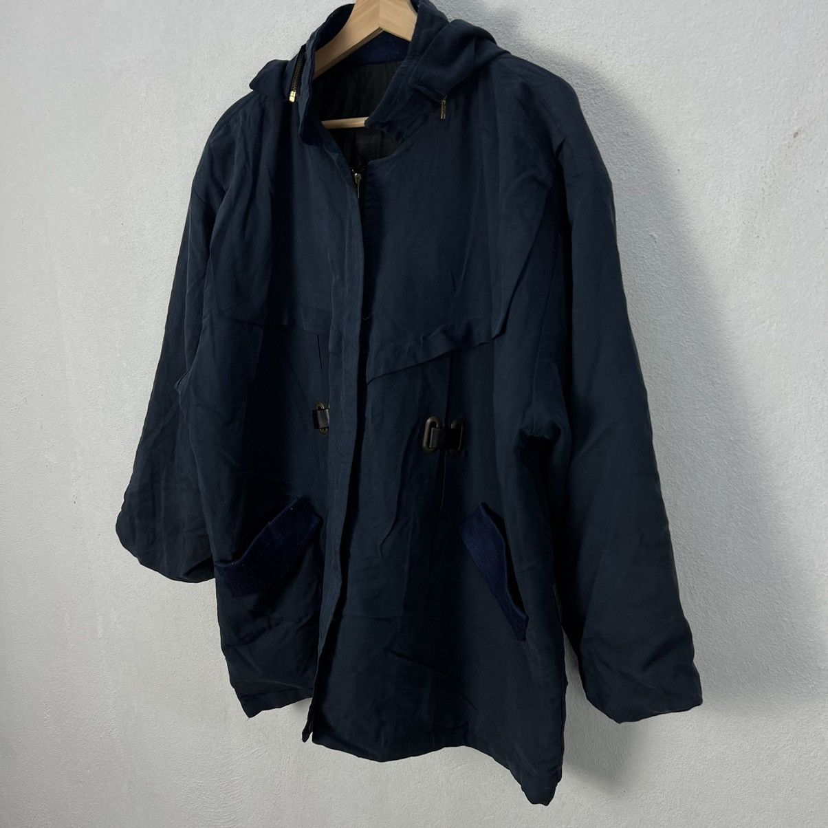 Japanese Brand VINTAGE PARACHUTE BIKER JACKET BONDAGE DESIGN Size US L / EU 52-54 / 3 - 2 Thumbnail