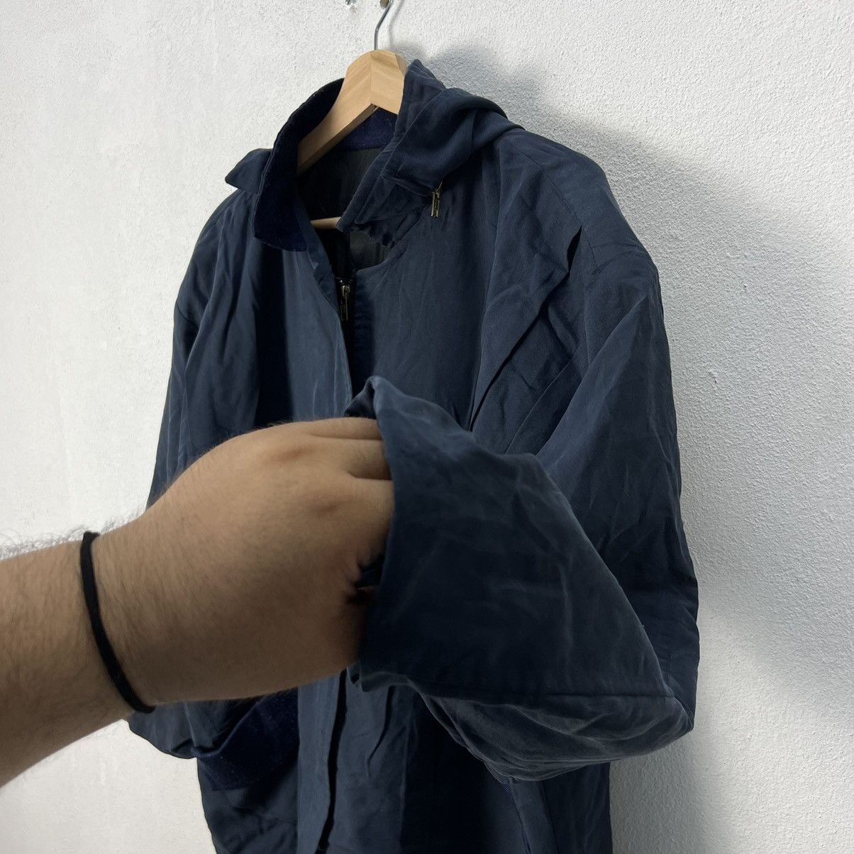 Japanese Brand VINTAGE PARACHUTE BIKER JACKET BONDAGE DESIGN Size US L / EU 52-54 / 3 - 8 Thumbnail