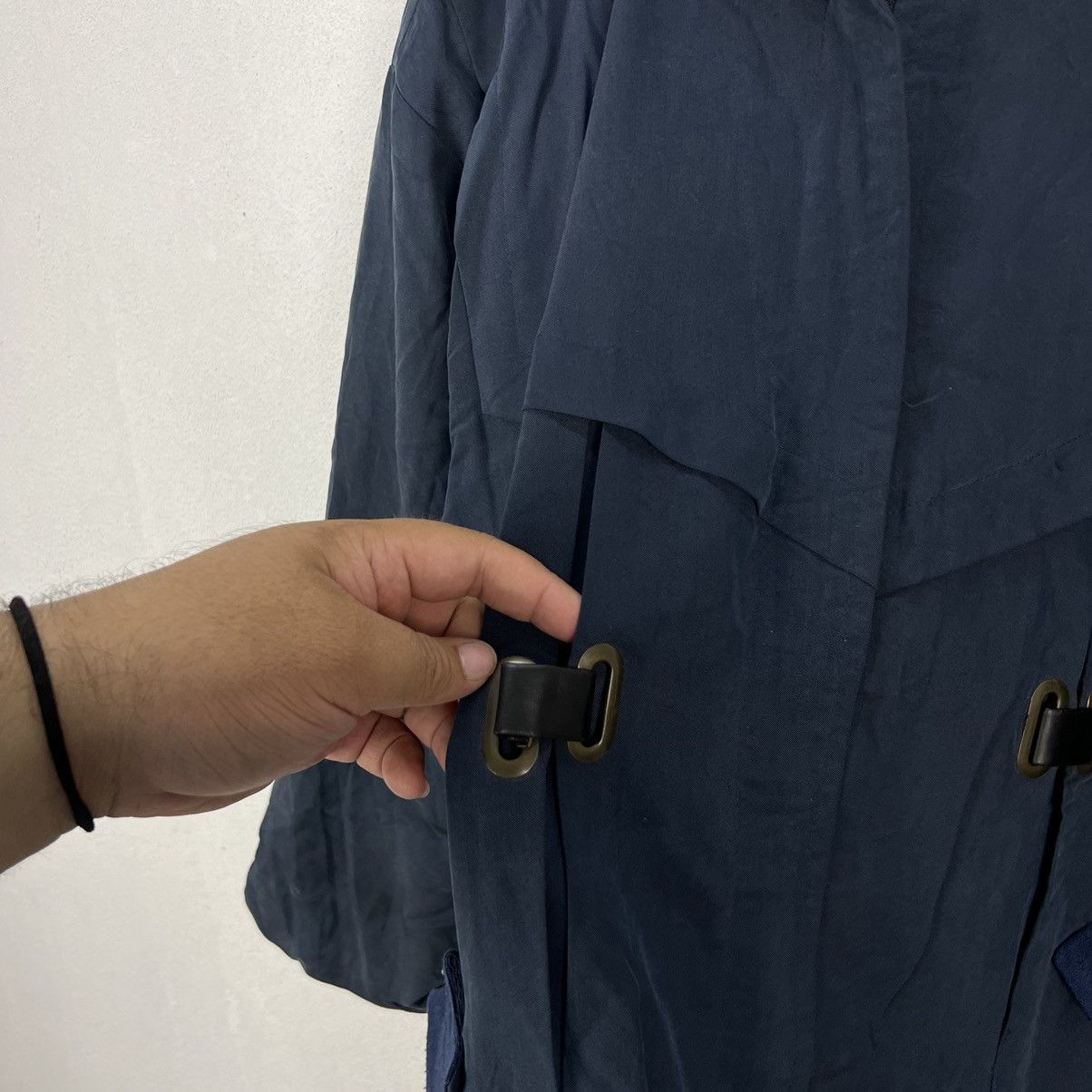 Japanese Brand VINTAGE PARACHUTE BIKER JACKET BONDAGE DESIGN Size US L / EU 52-54 / 3 - 6 Thumbnail