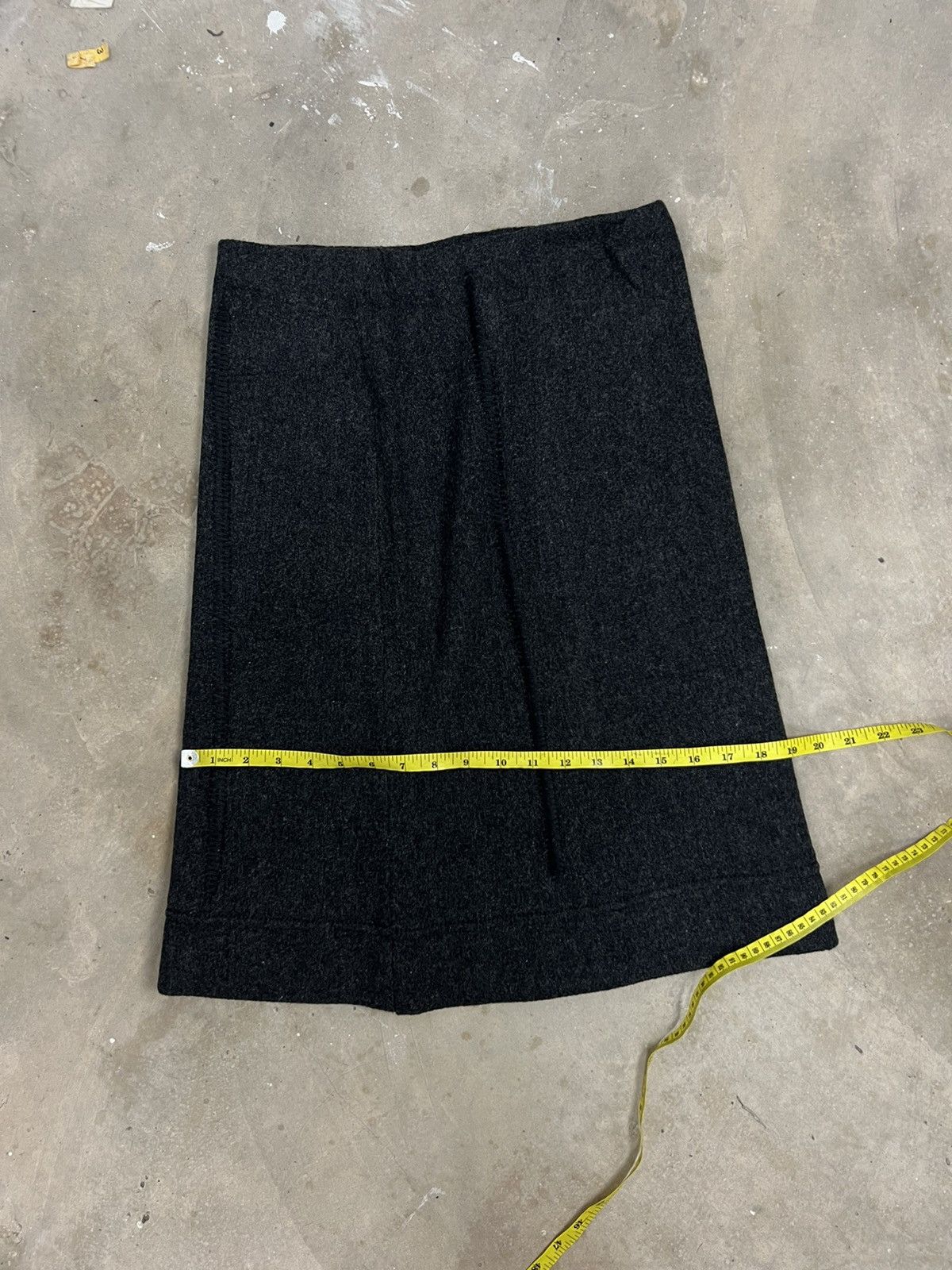 Issey Miyake AUTHENTIC EQUIPMENT FOR ADVENTURE PERSON ZUCCA SKIRT Size 29" - 11 Thumbnail