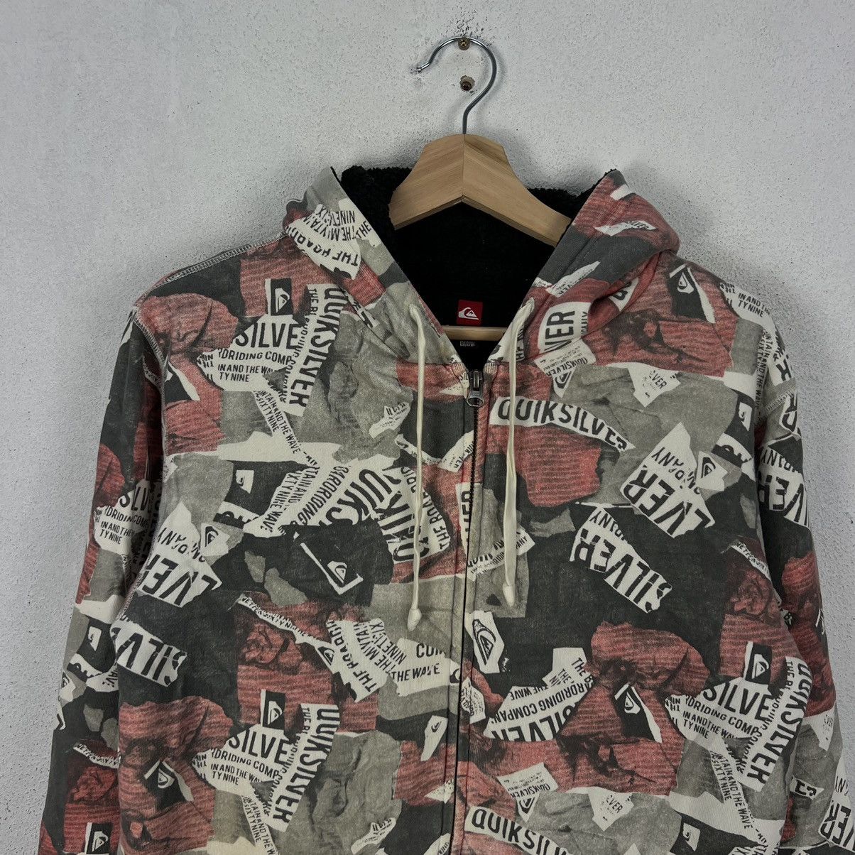 Japanese Brand VINTAGE QUICKSILVER HOODIE FULL PRINT Size US M / EU 48-50 / 2 - 3 Thumbnail