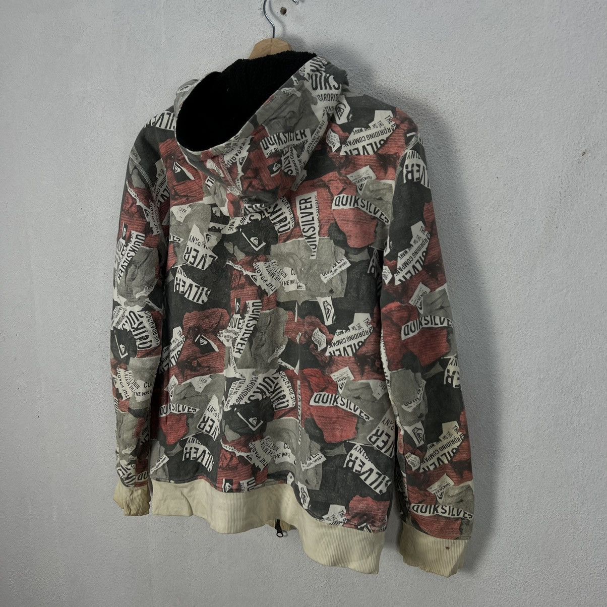 Japanese Brand VINTAGE QUICKSILVER HOODIE FULL PRINT Size US M / EU 48-50 / 2 - 7 Thumbnail