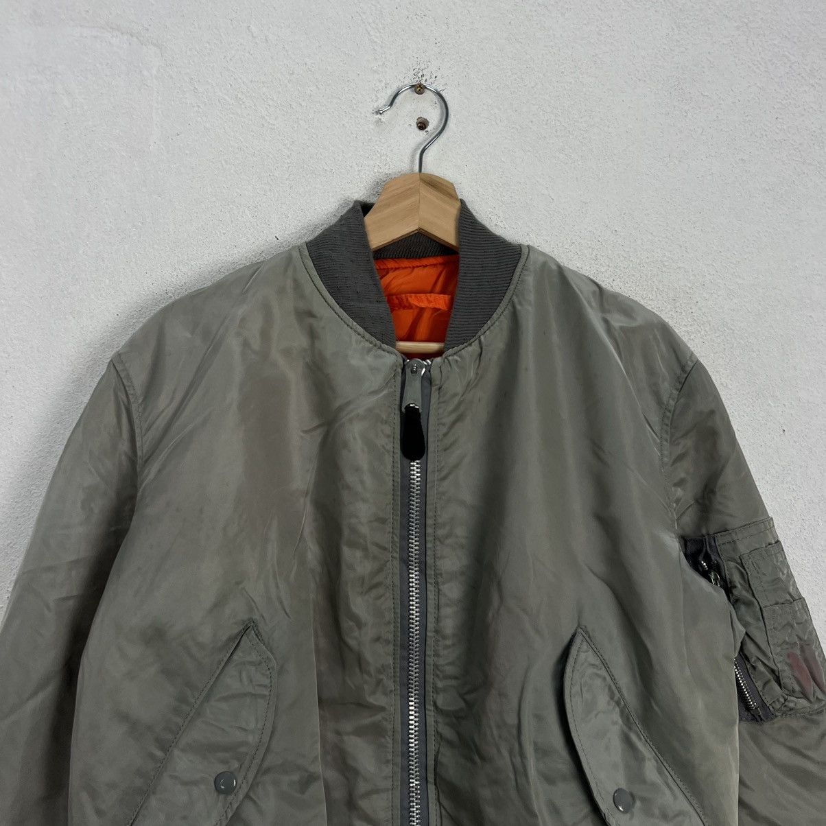 Alpha Industries VINTAGE ALPHA INDUSTRIES MA 1 BOMBER JACKET RIOT RIOT Size US M / EU 48-50 / 2 - 3 Thumbnail