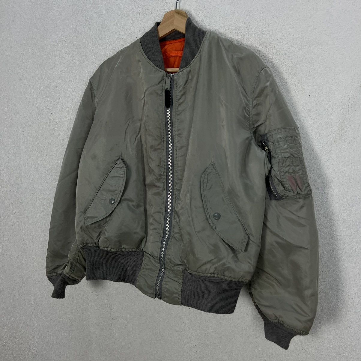 Alpha Industries VINTAGE ALPHA INDUSTRIES MA 1 BOMBER JACKET RIOT RIOT Size US M / EU 48-50 / 2 - 2 Thumbnail