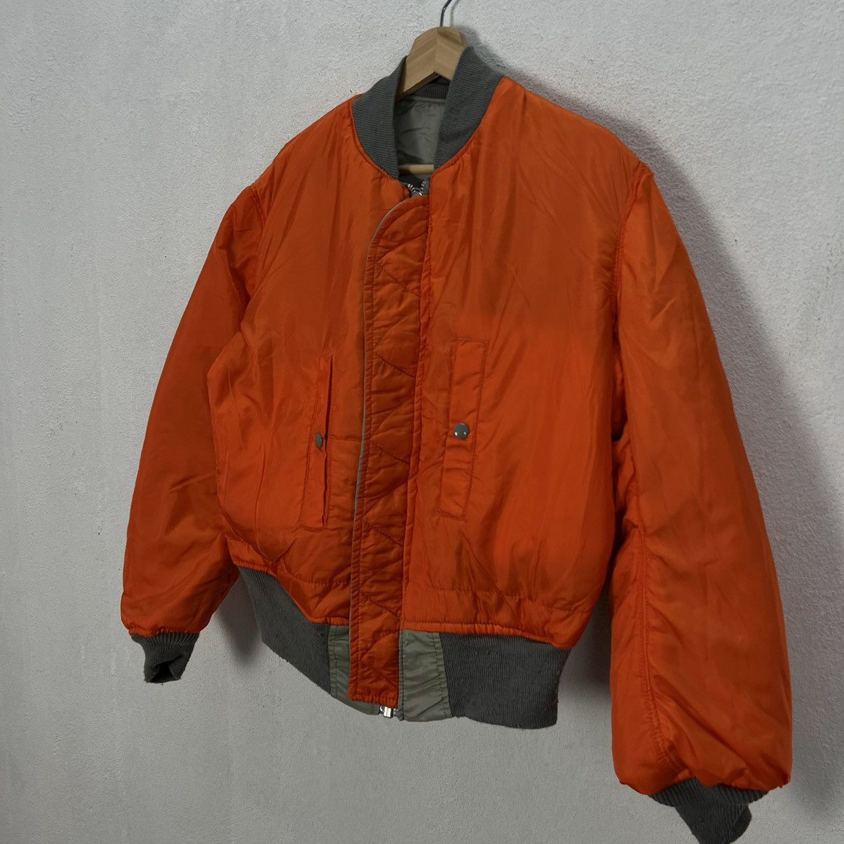 Alpha Industries VINTAGE ALPHA INDUSTRIES MA 1 BOMBER JACKET RIOT RIOT Size US M / EU 48-50 / 2 - 11 Thumbnail