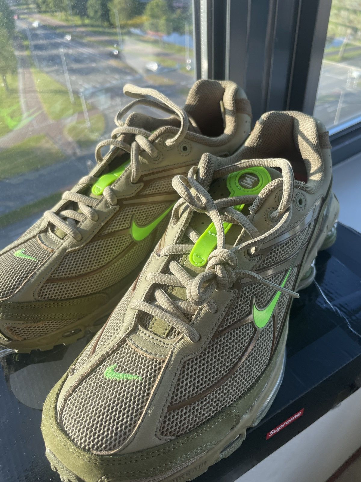 Supreme Nike Shox Ride 2 SP Supreme Olive Grailed