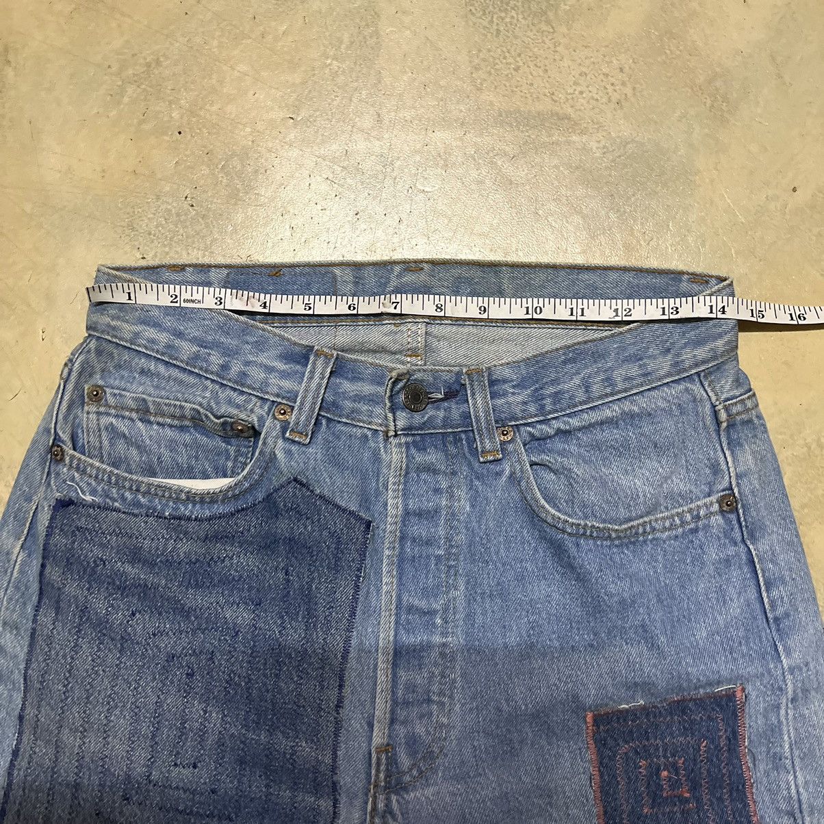 Levi's Vintage Levis rework Patchwork Denim Jeans Size US 29 - 10 Thumbnail