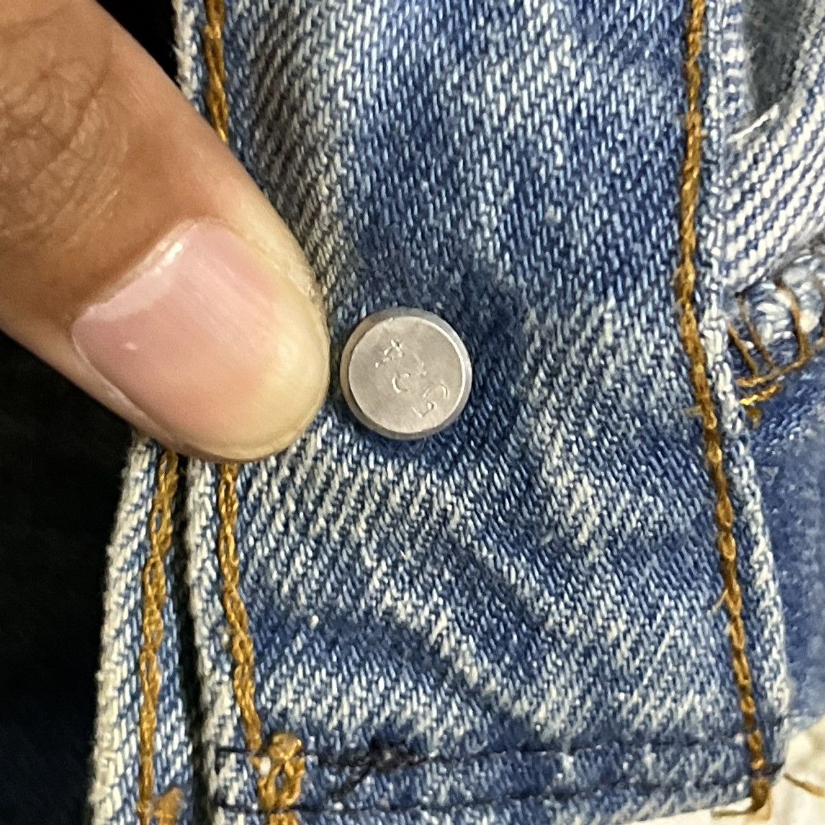 Levi's Vintage Levis rework Patchwork Denim Jeans Size US 29 - 8 Thumbnail