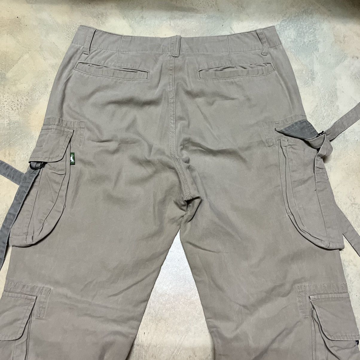 Japanese Brand 291295=Homme Cargo Pants Bondage Multipockets Size US 31 - 16 Thumbnail