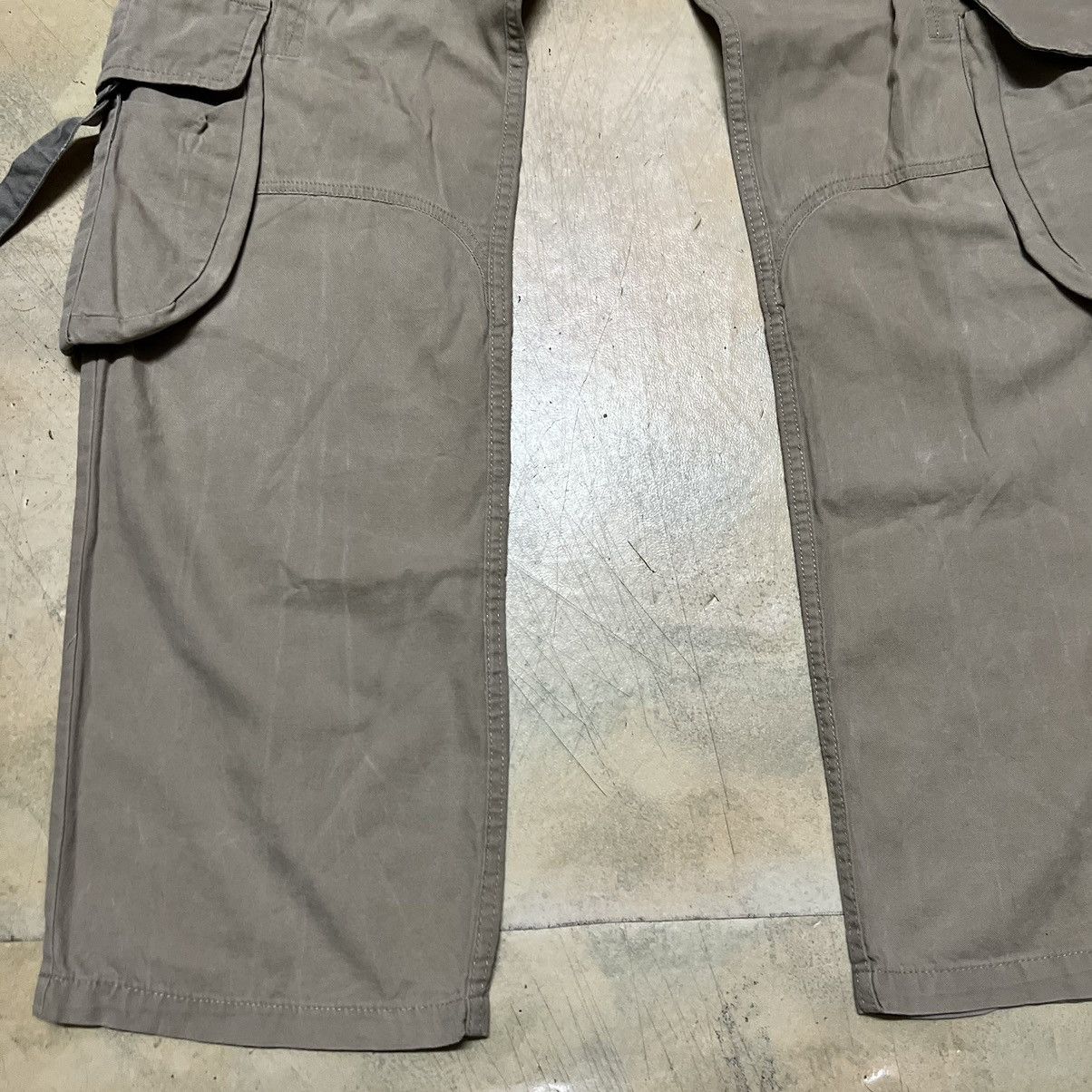 Japanese Brand 291295=Homme Cargo Pants Bondage Multipockets Size US 31 - 6 Thumbnail