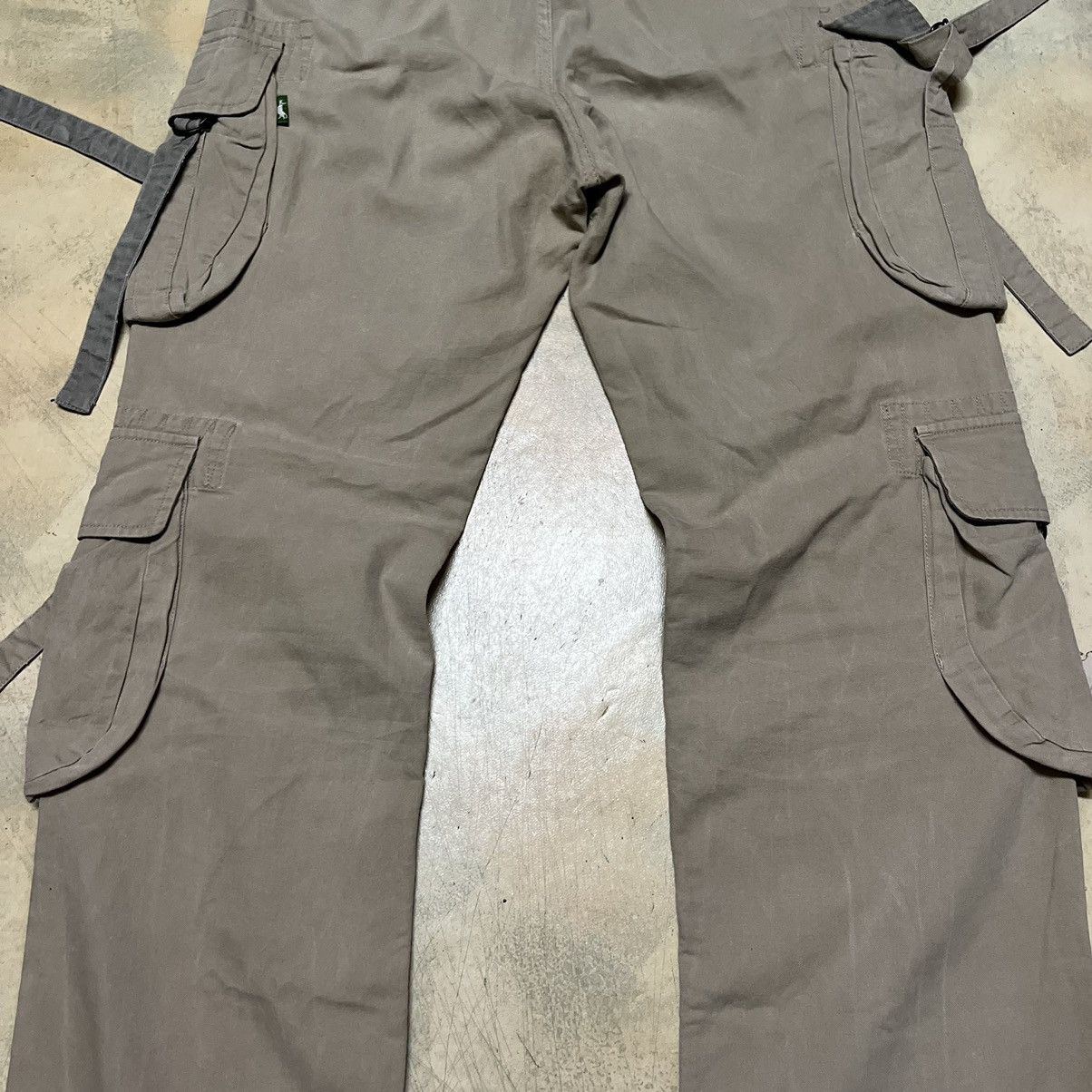 Japanese Brand 291295=Homme Cargo Pants Bondage Multipockets Size US 31 - 17 Thumbnail