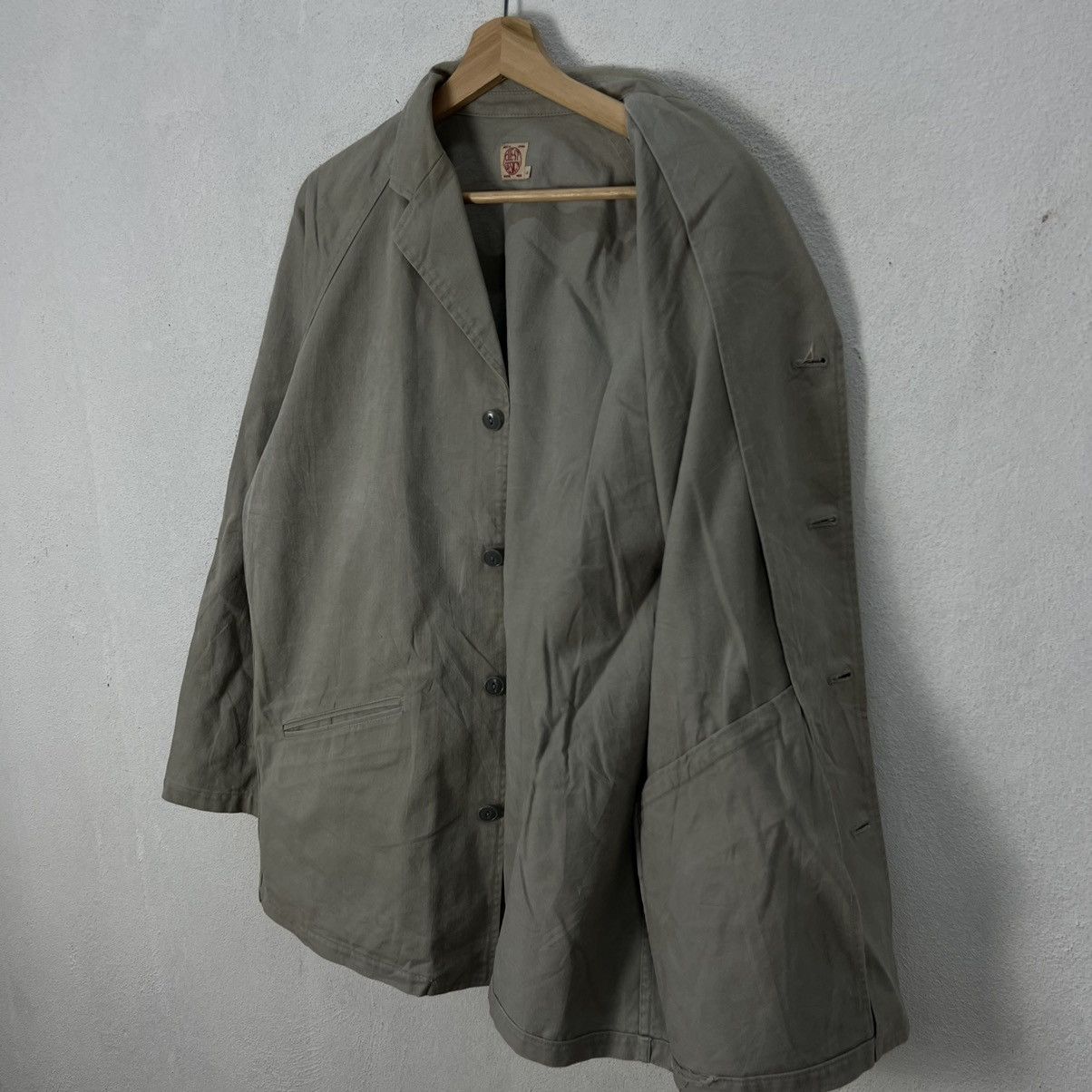 Japanese Brand VINTAGE HIKORY CHORE JACKET CHEST MADE IN JAPAN Size US L / EU 52-54 / 3 - 10 Thumbnail