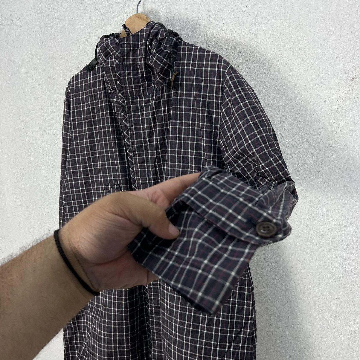 Japanese Brand RARE TARTAN DESIGN LIGHT JACKET OMNIGOD GARMENT GUARANTEED Size US M / EU 48-50 / 2 - 8 Thumbnail