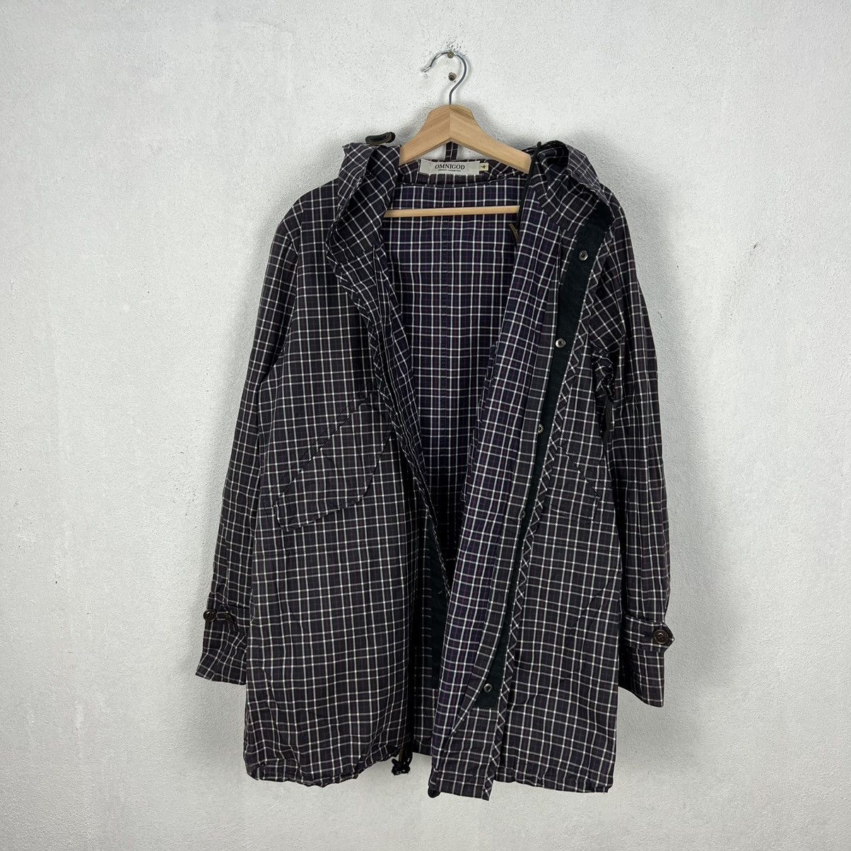 Japanese Brand RARE TARTAN DESIGN LIGHT JACKET OMNIGOD GARMENT GUARANTEED Size US M / EU 48-50 / 2 - 13 Thumbnail