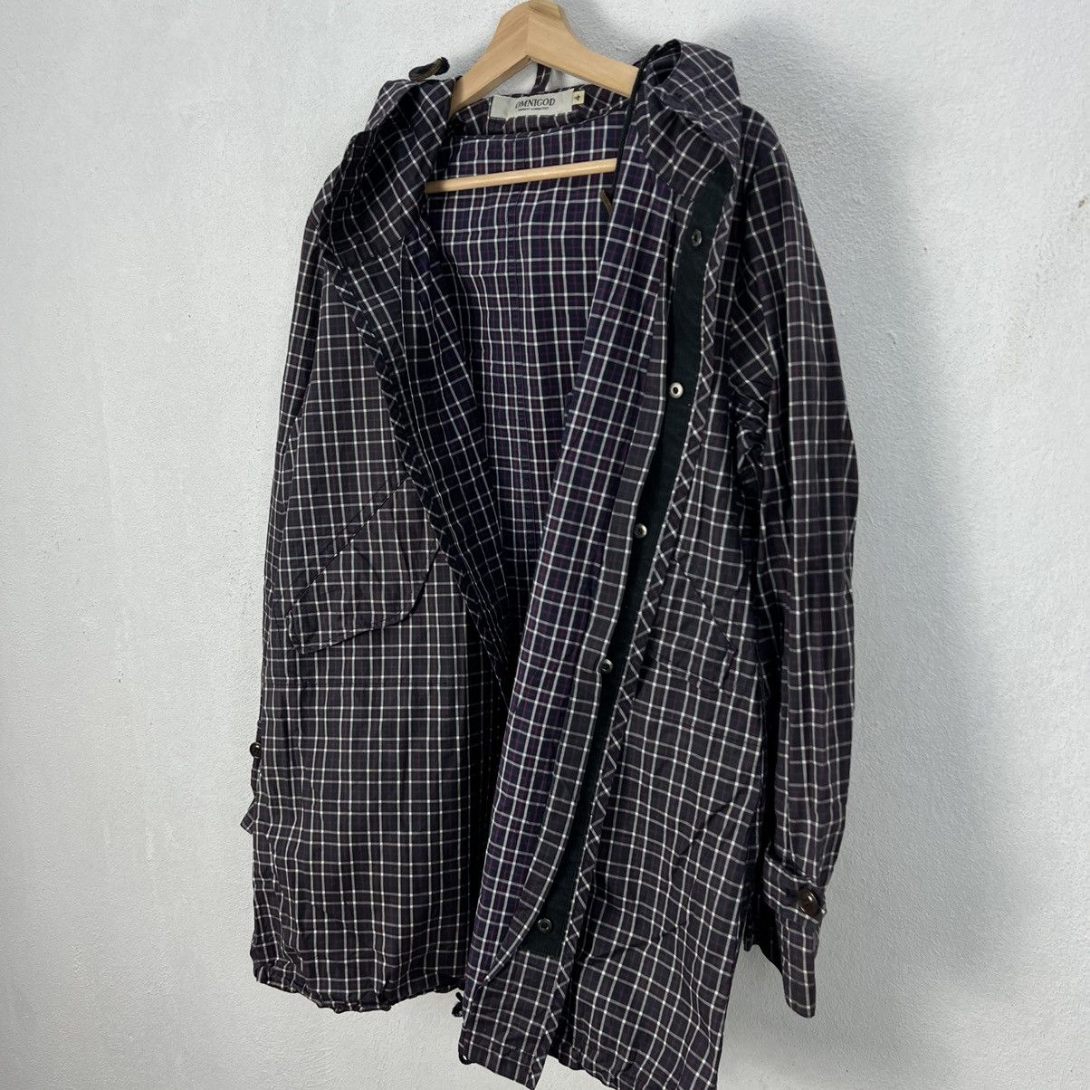 Japanese Brand RARE TARTAN DESIGN LIGHT JACKET OMNIGOD GARMENT GUARANTEED Size US M / EU 48-50 / 2 - 14 Thumbnail