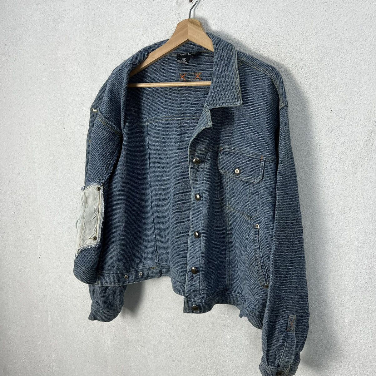 Japanese Brand VINTAGE CROPPED RIDER PARACHUTE JACKET CAROLE LITTLE Size US L / EU 52-54 / 3 - 12 Thumbnail
