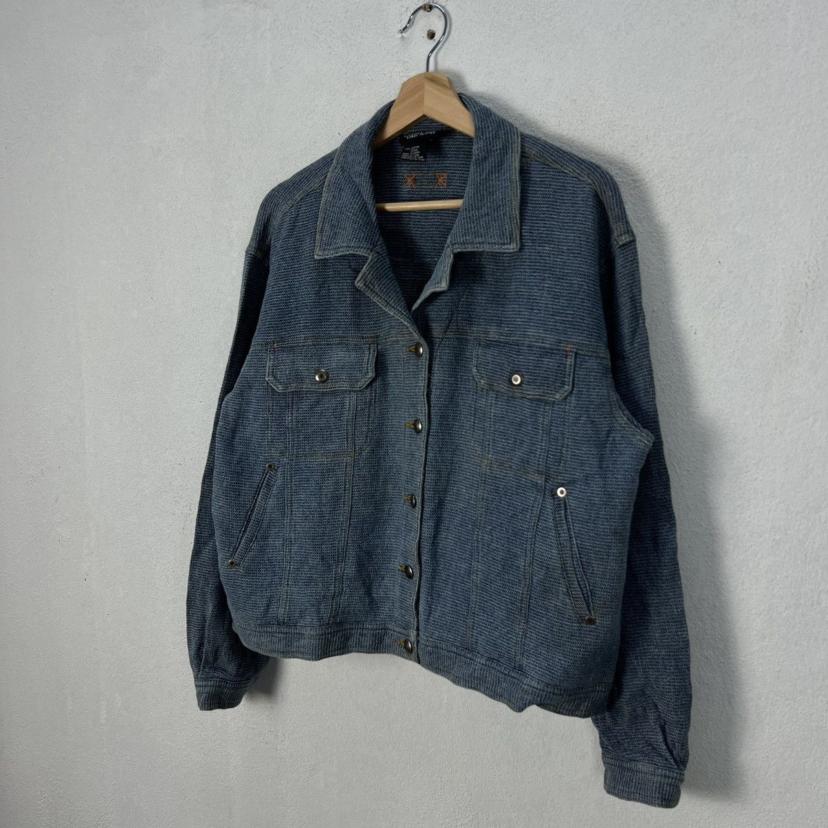 Japanese Brand VINTAGE CROPPED RIDER PARACHUTE JACKET CAROLE LITTLE Size US L / EU 52-54 / 3 - 2 Thumbnail