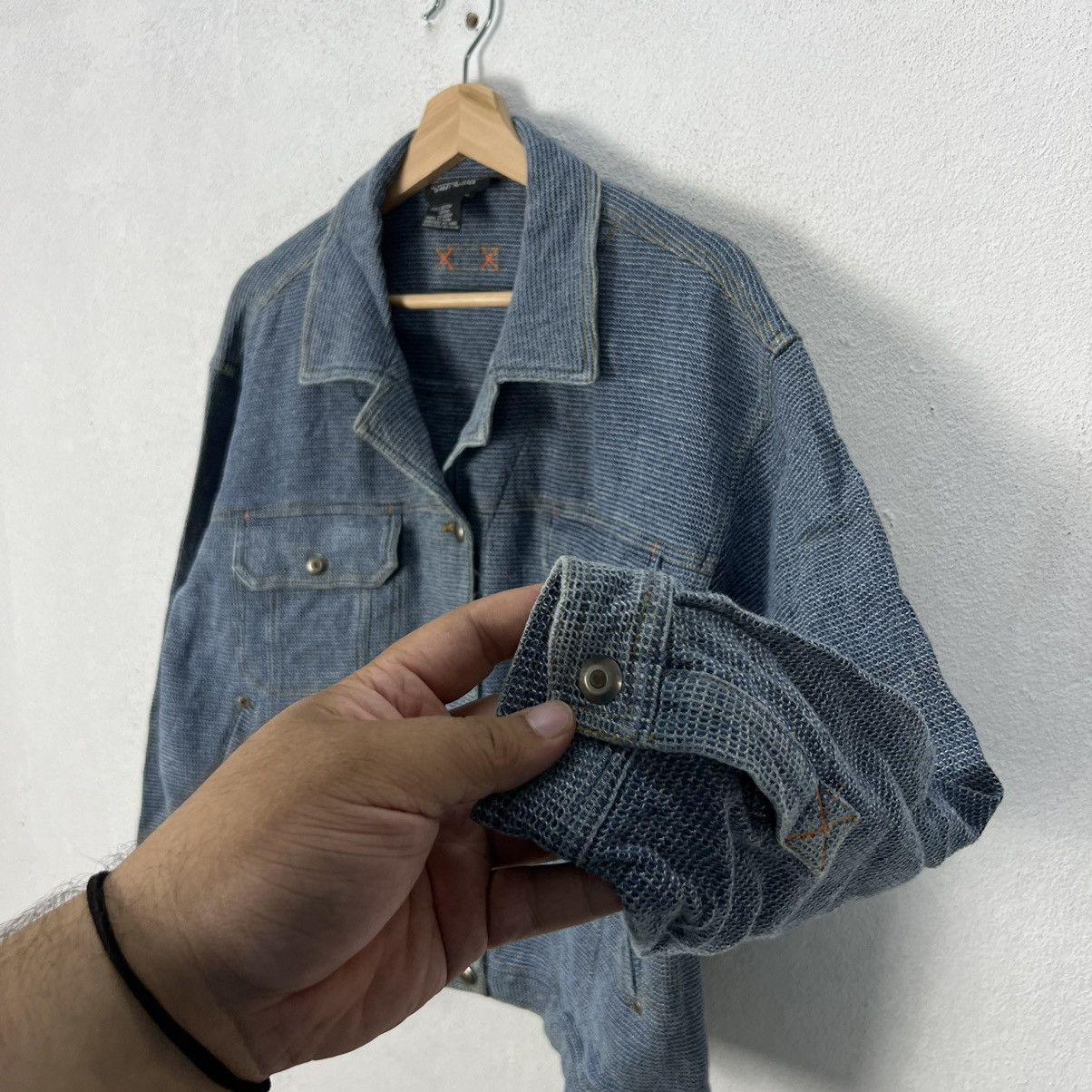 Japanese Brand VINTAGE CROPPED RIDER PARACHUTE JACKET CAROLE LITTLE Size US L / EU 52-54 / 3 - 6 Thumbnail
