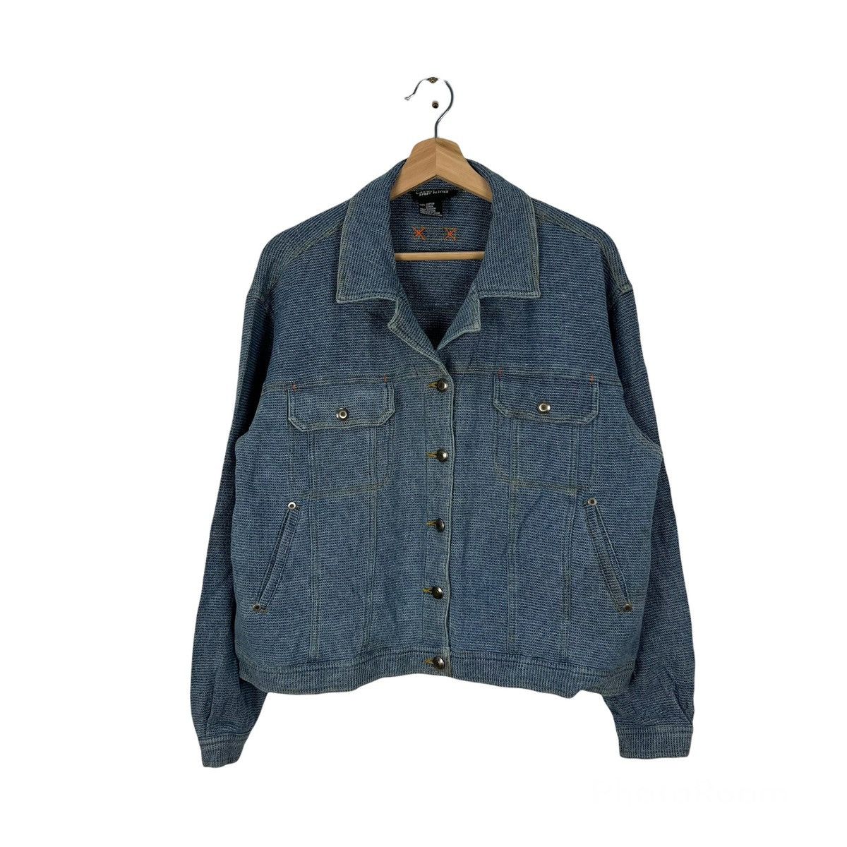 Japanese Brand VINTAGE CROPPED RIDER PARACHUTE JACKET CAROLE LITTLE Size US L / EU 52-54 / 3 - 1 Thumbnail