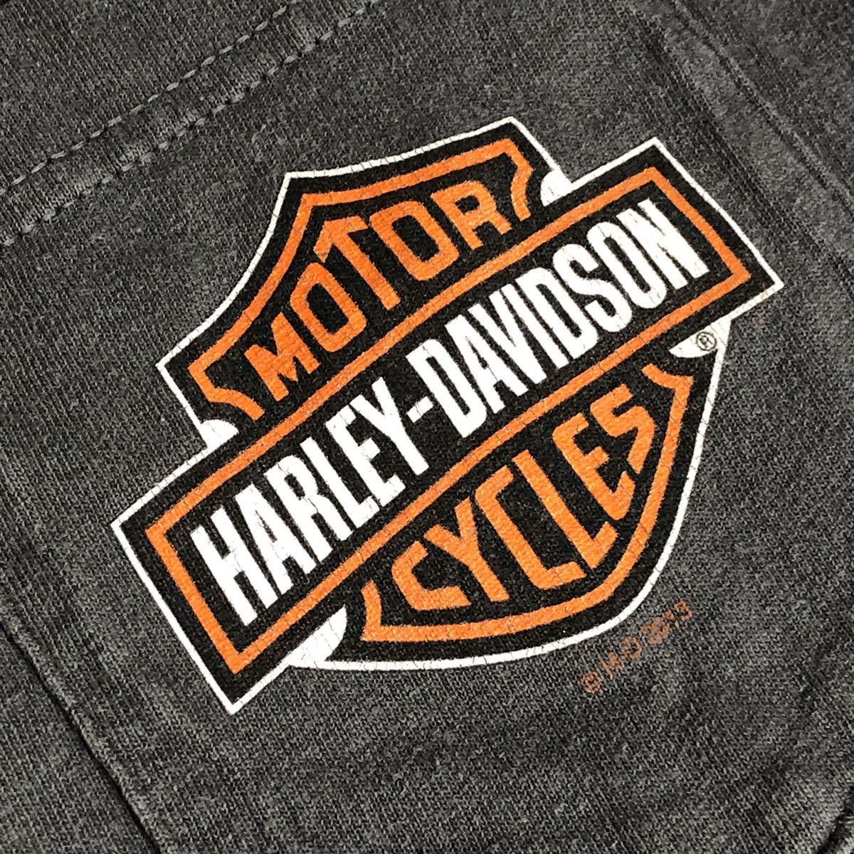 Harley Davidson Harley Davidson El Paso Texas Barnett Moto Vintage T-Shirt Size US S / EU 44-46 / 1 - 4 Thumbnail
