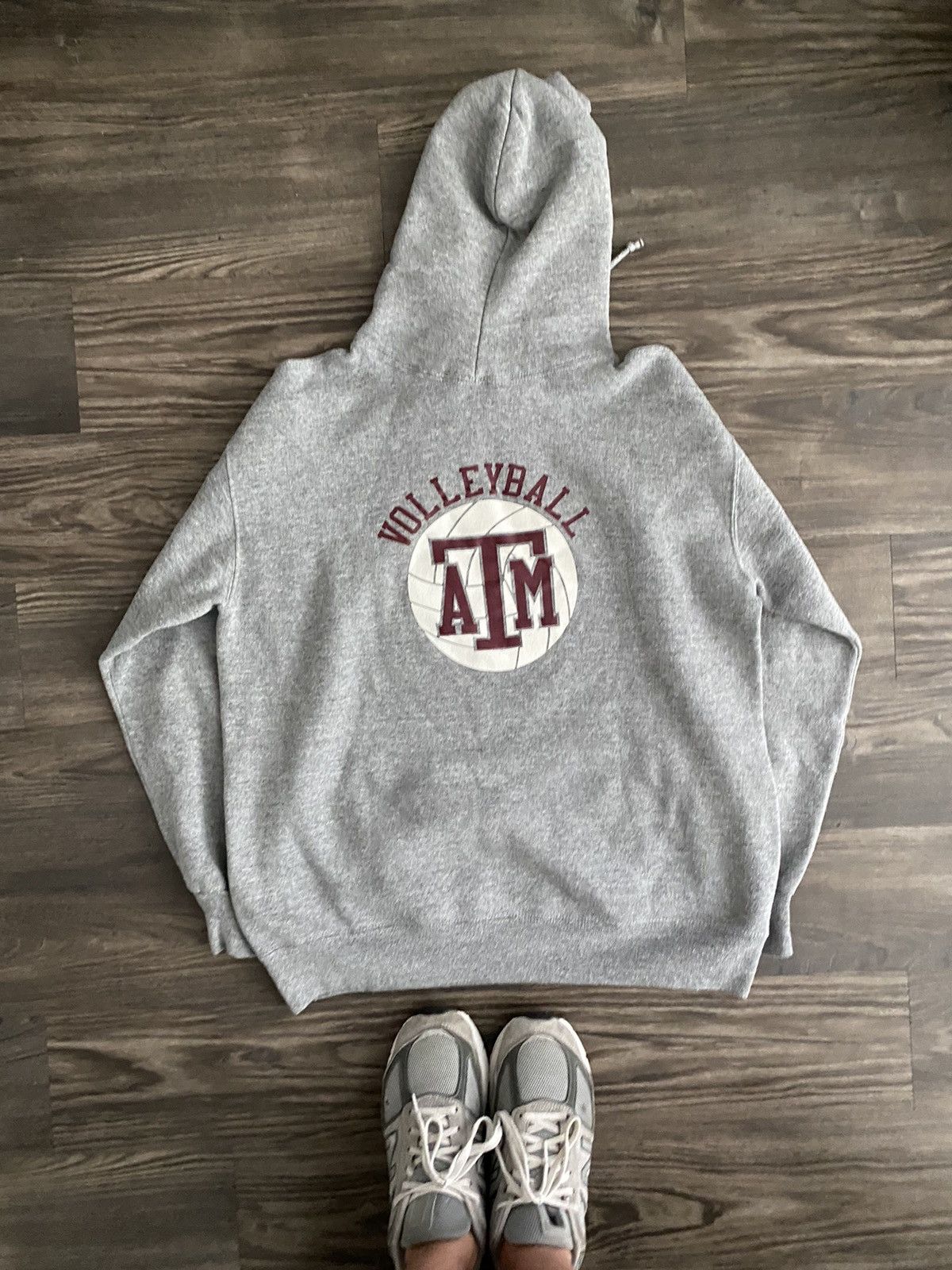 Russell Athletic × Vintage Vintage Texas A&M 90s Russell Athletic Hoodie Size US L / EU 52-54 / 3 - 4 Thumbnail