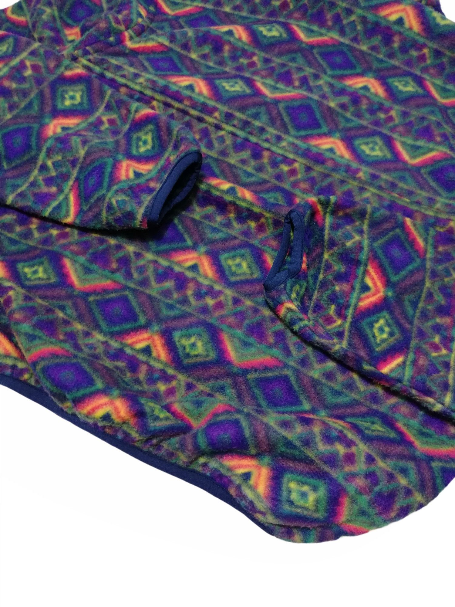 Native 🔥90's Collini Native Patterned Fleece Pullover Sweater Size US M / EU 48-50 / 2 - 16 Thumbnail