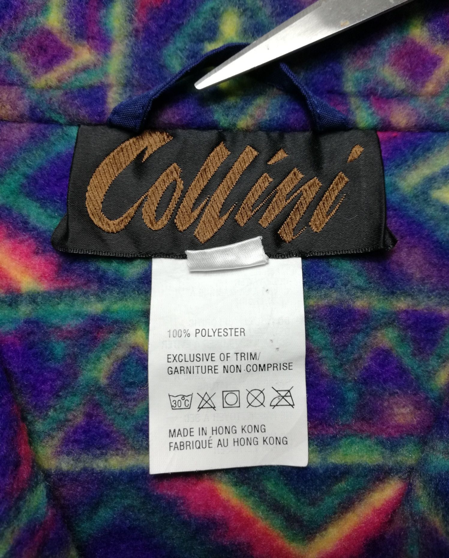 Native 🔥90's Collini Native Patterned Fleece Pullover Sweater Size US M / EU 48-50 / 2 - 10 Thumbnail