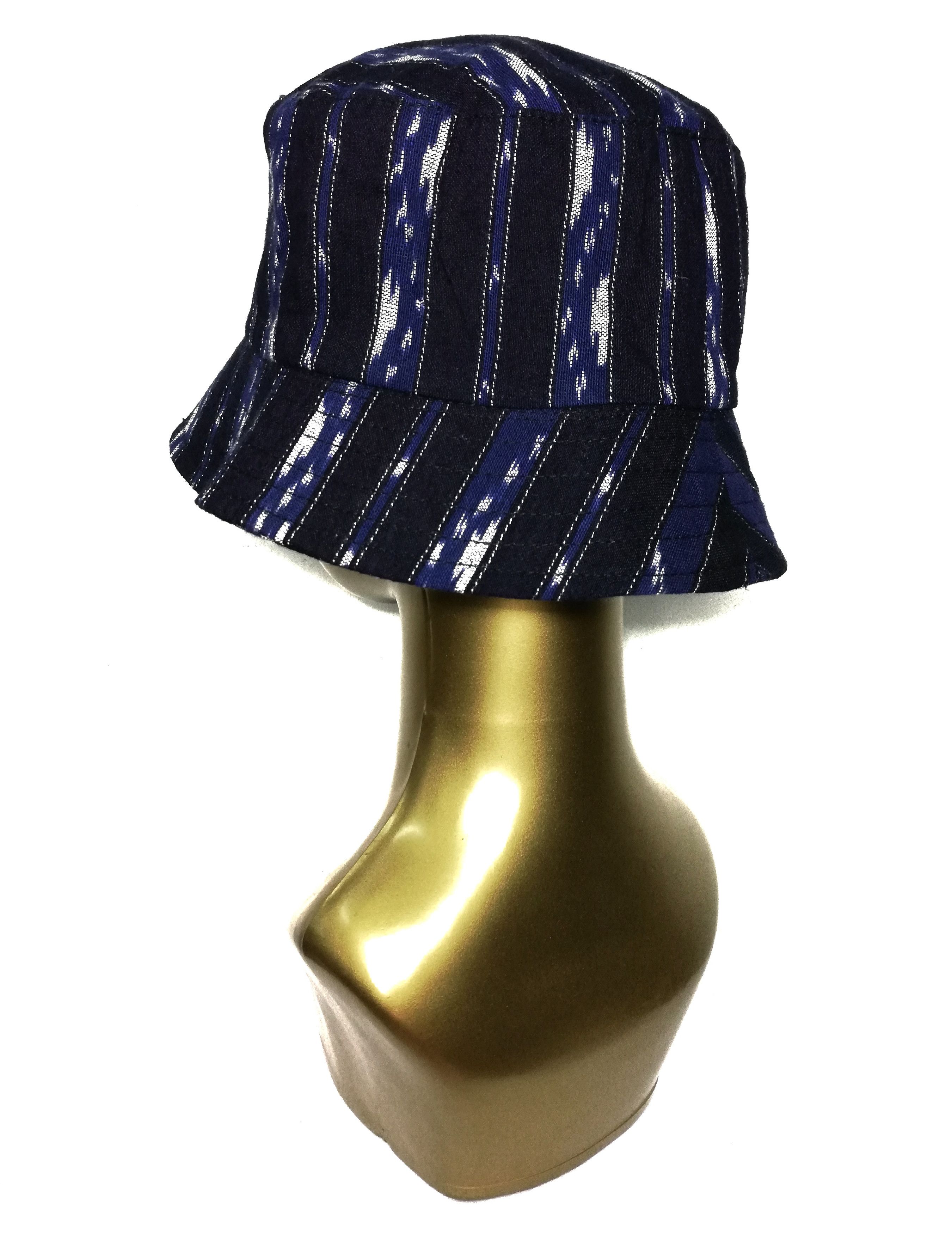 Art Comes First × Japanese Brand 🔥Amina Design Traditional Japan Native Pattern Bucket Hat Size ONE SIZE - 7 Thumbnail