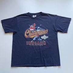 Vintage Cleveland Indians T-shirt // Rare Salem Sportswear // 
