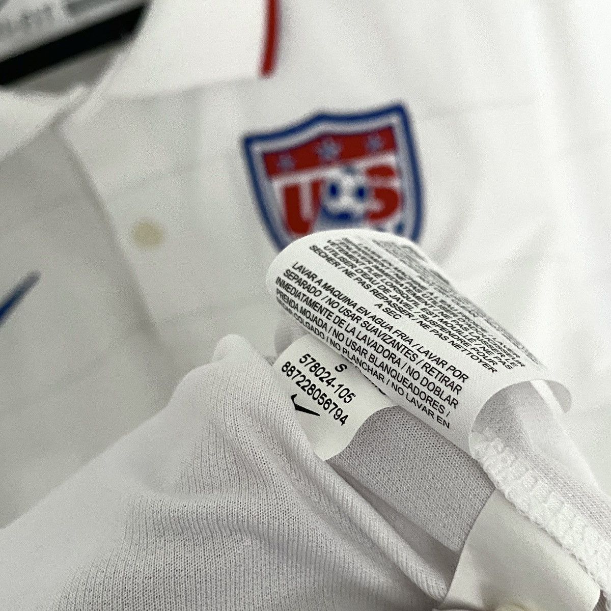 Nike × Vintage 2014 2016 USA National Team Nike Home Vintage Soccer Jersey Size US S / EU 44-46 / 1 - 4 Thumbnail