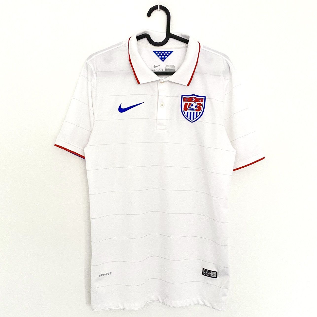 Nike × Vintage 2014 2016 USA National Team Nike Home Vintage Soccer Jersey Size US S / EU 44-46 / 1 - 2 Thumbnail