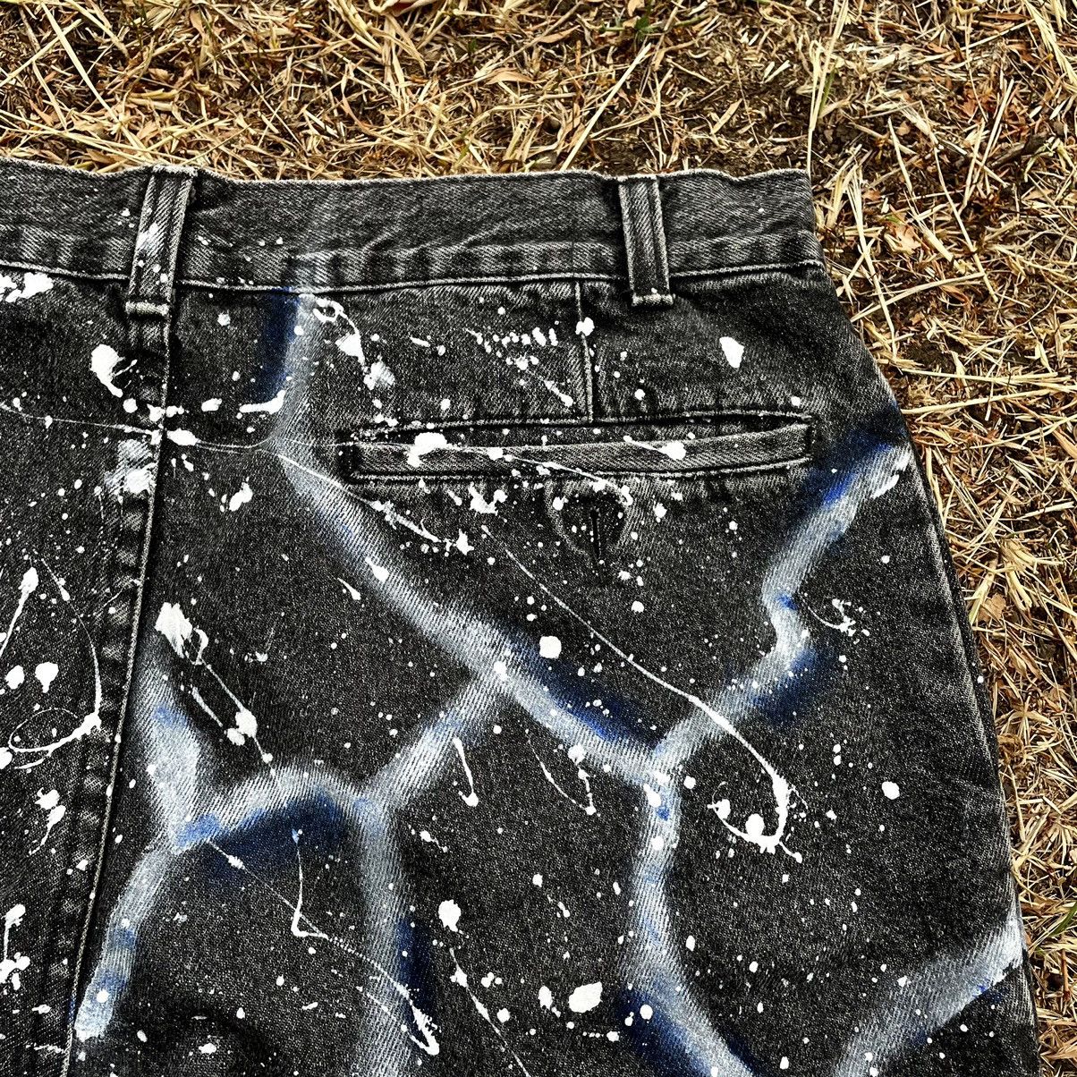 Vintage Vintage Y2K Baggy Distressed Skate Pants Streetwear Logo 34 Size US 34 / EU 50 - 13 Thumbnail
