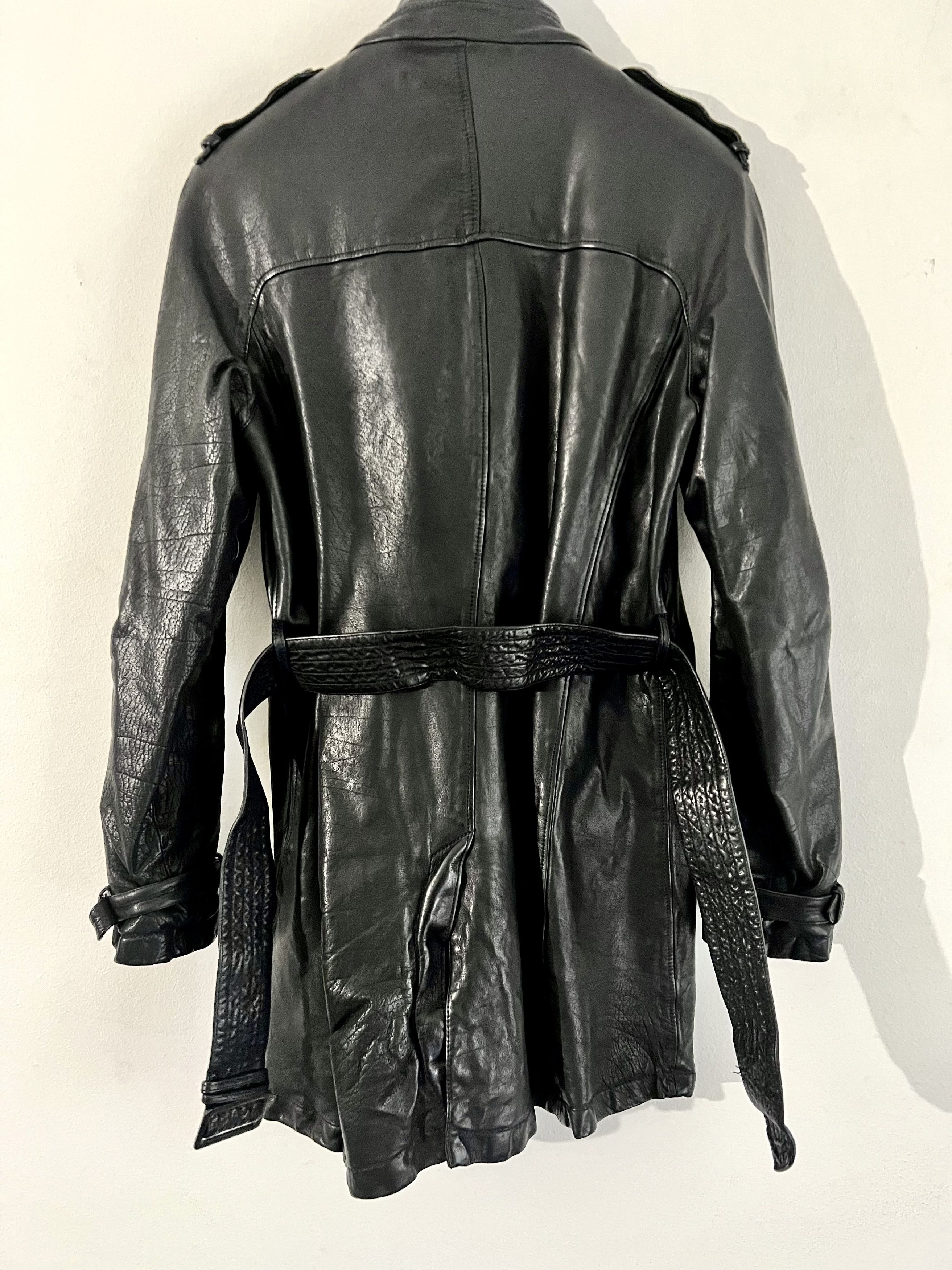 Miu Miu 9K RUNWAY MIU FW04 TRENCH Size L / US 10 / IT 46 - 8 Thumbnail