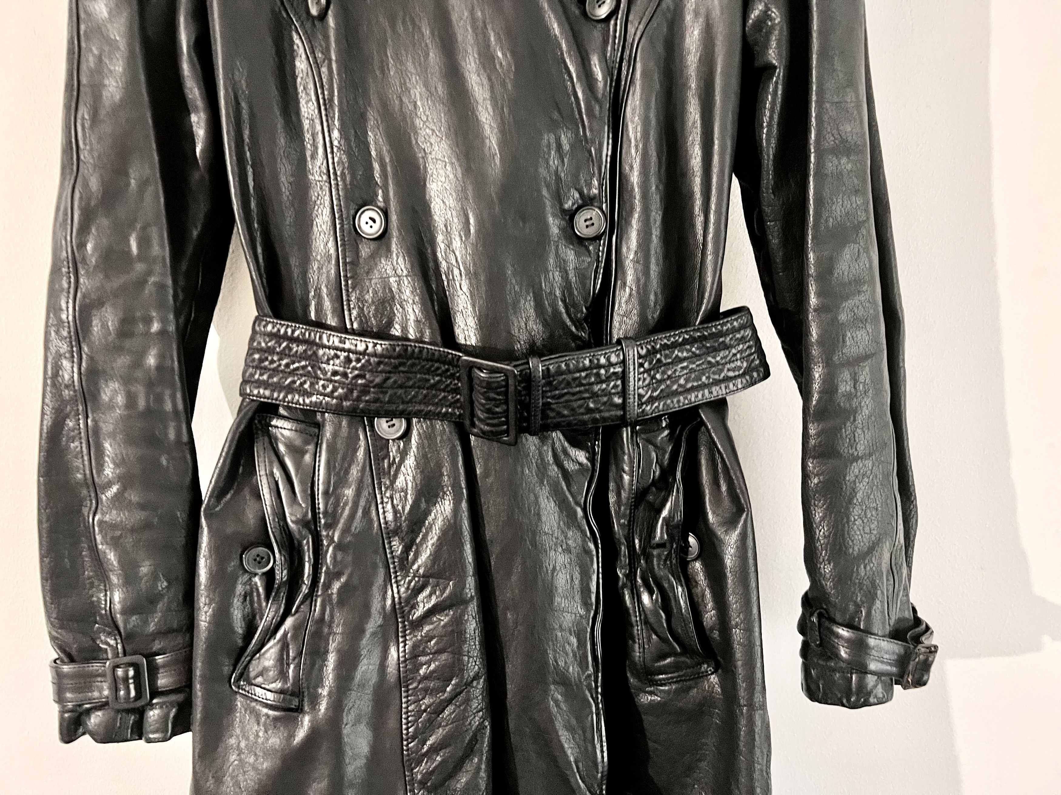 Miu Miu 9K RUNWAY MIU FW04 TRENCH Size L / US 10 / IT 46 - 7 Thumbnail