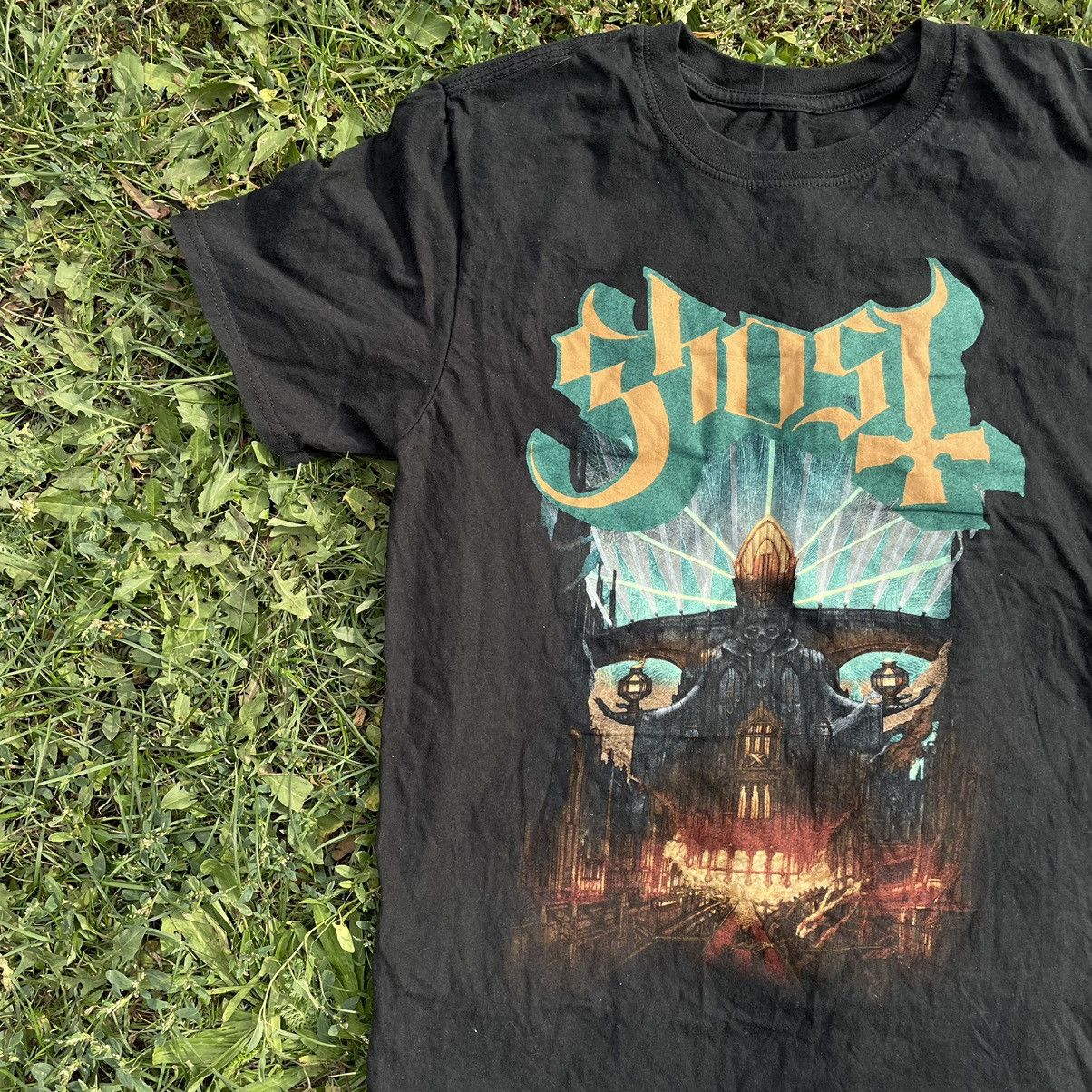 Vintage Vintage Y2K Ghost Graphic Tee Sun Faded Grunge Tapered S Size US S / EU 44-46 / 1 - 3 Thumbnail
