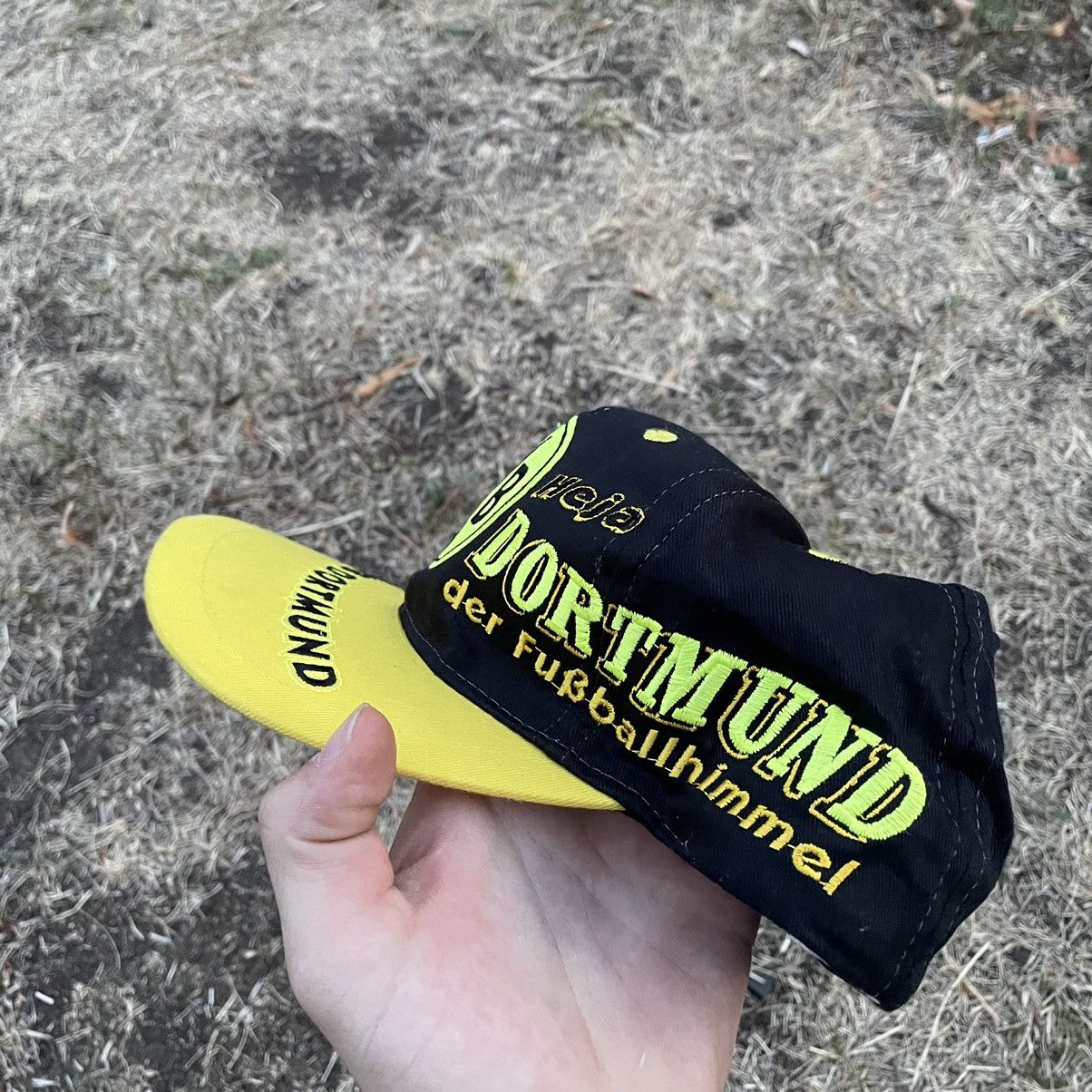 Vintage Vintage 90s BVB Dortmund Logo Snapback Cap Streetwear OS Size ONE SIZE - 3 Thumbnail