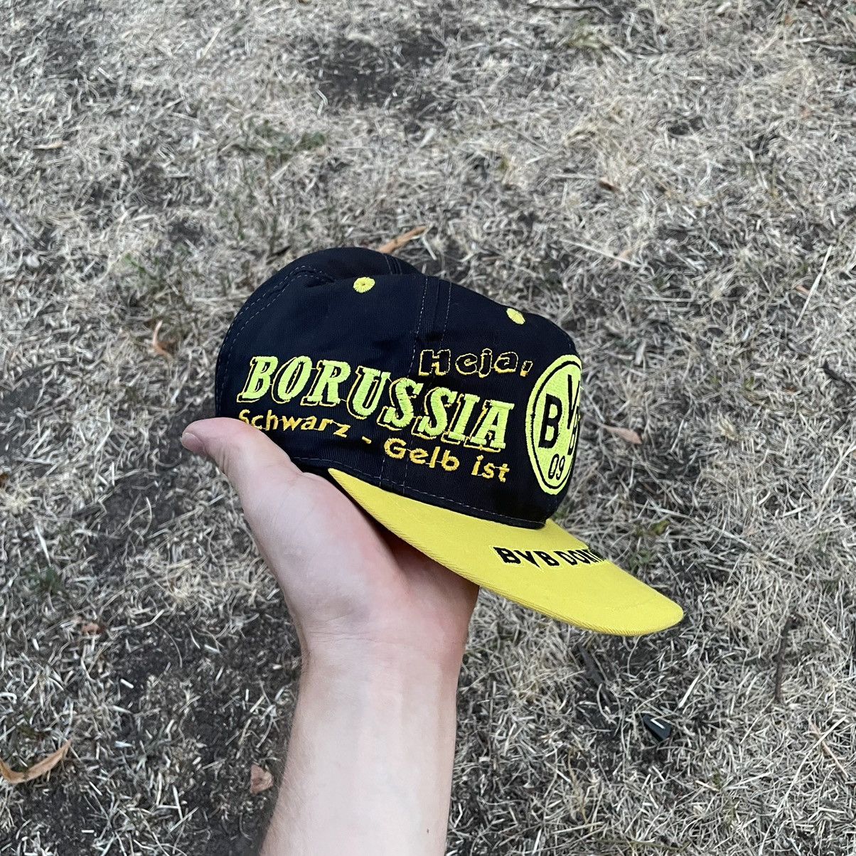 Vintage Vintage 90s BVB Dortmund Logo Snapback Cap Streetwear OS Size ONE SIZE - 2 Thumbnail
