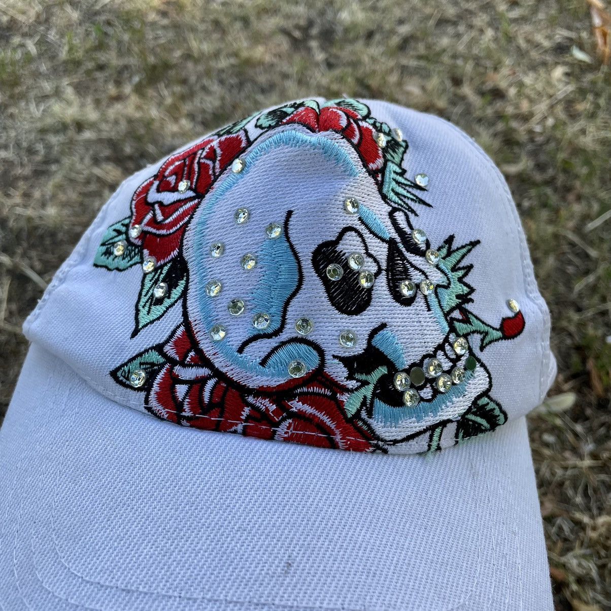 Vintage Vintage Y2K Ed Hardy Style Rose Graphic Trucker Hat Streetwe Size ONE SIZE - 3 Thumbnail
