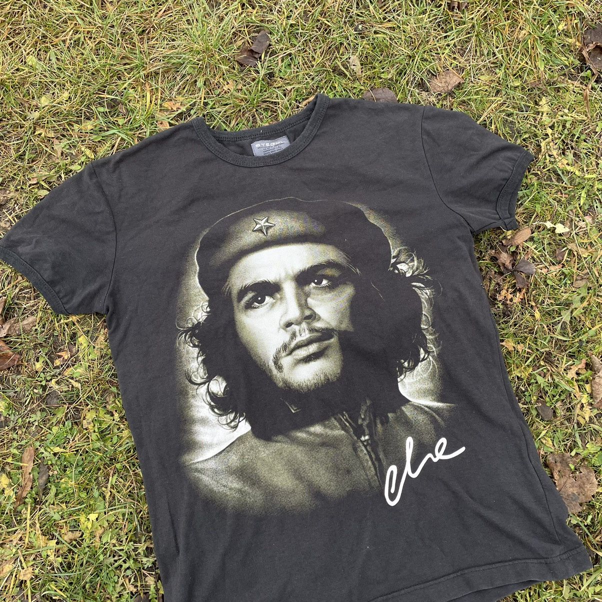 Vintage Vintage 90s Che Guevara Graphic Tee Grunge Streetwear Boxy M Size US M / EU 48-50 / 2 - 2 Thumbnail
