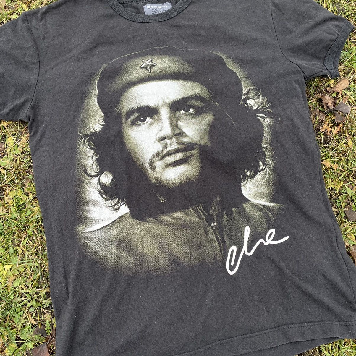 Vintage Vintage 90s Che Guevara Graphic Tee Grunge Streetwear Boxy M Size US M / EU 48-50 / 2 - 4 Thumbnail